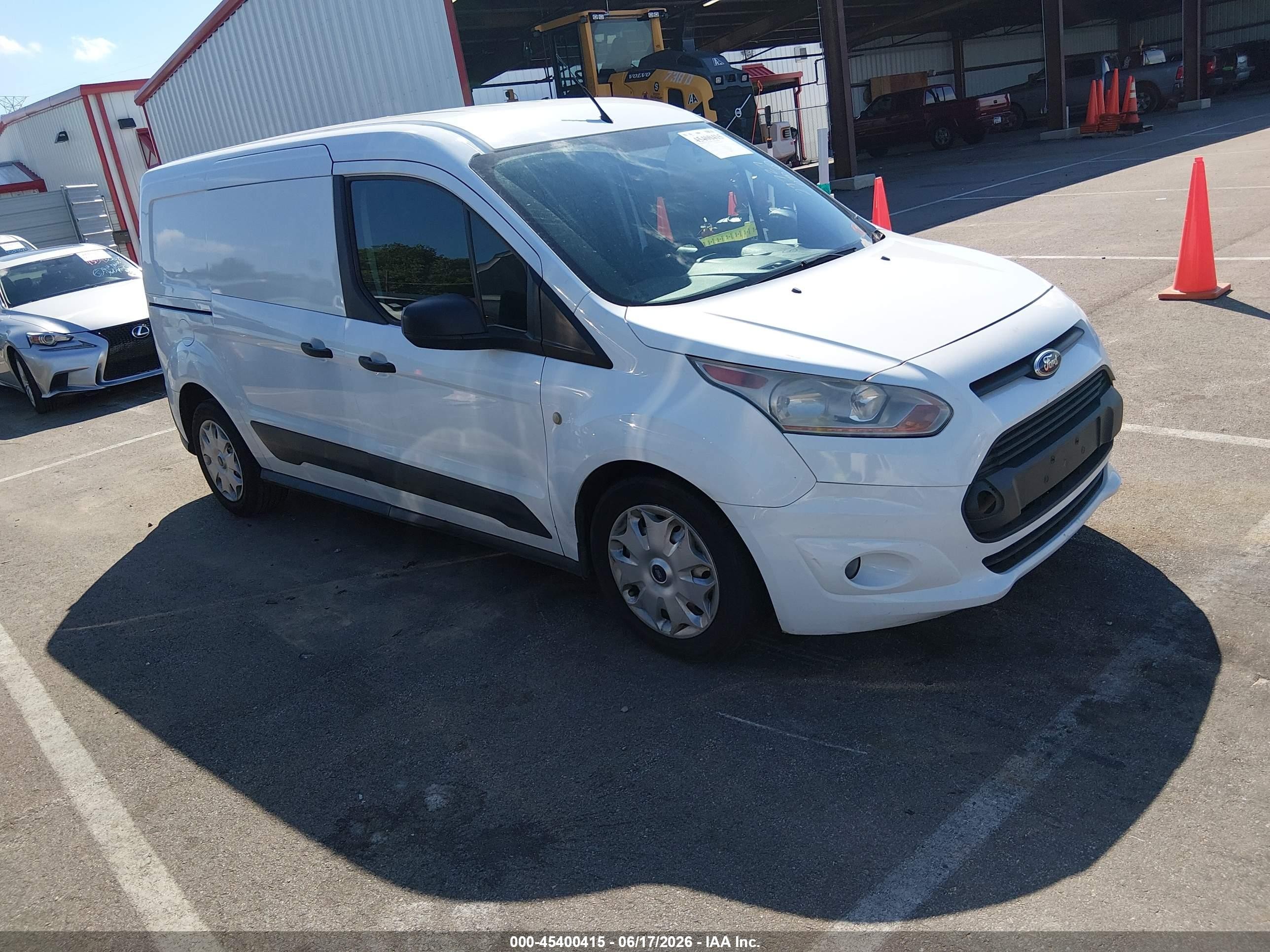 2014 Ford Transit Connect Xlt White vin: NM0LS7F76E1135907