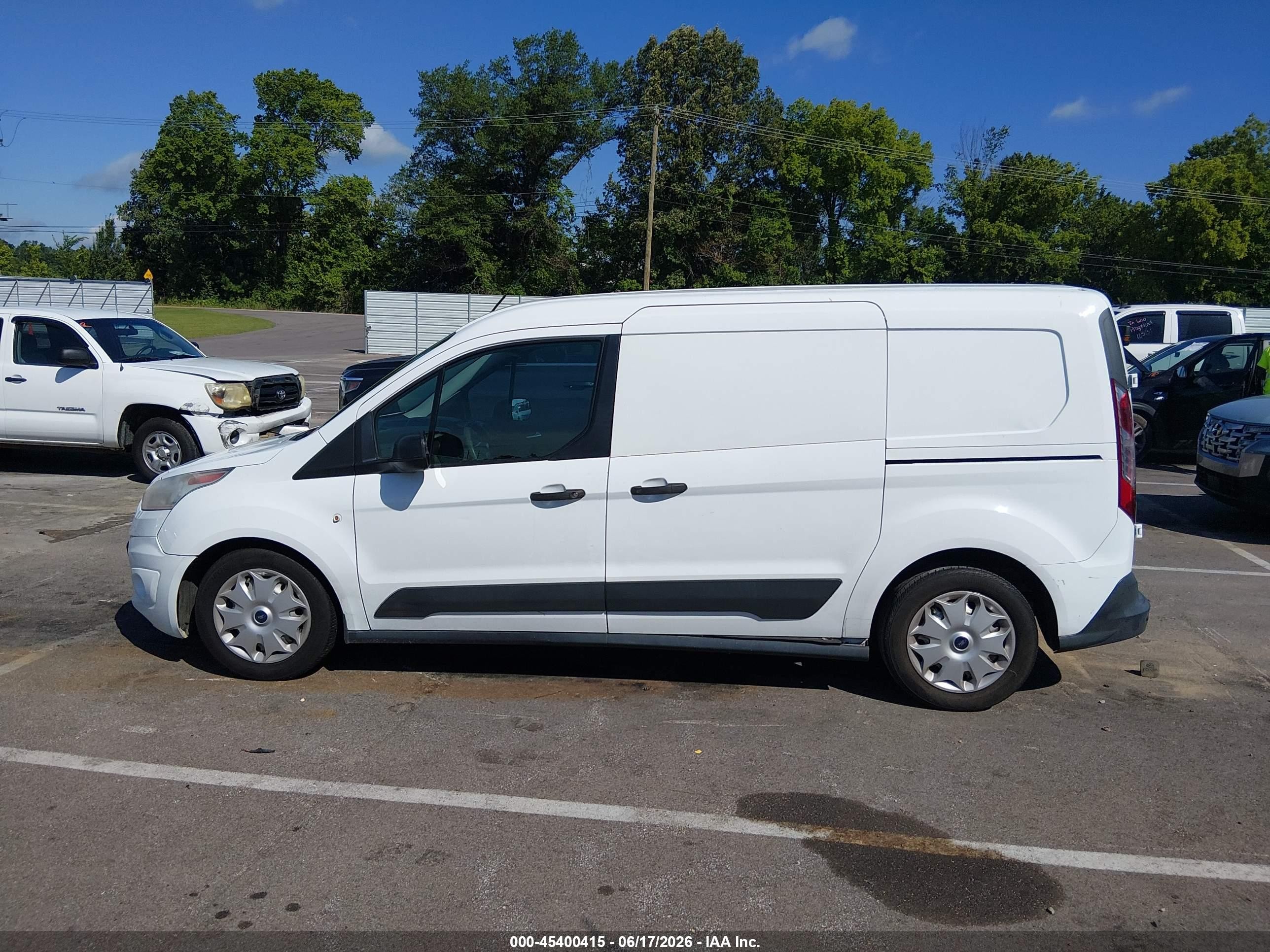 2014 Ford Transit Connect Xlt Белый vin: NM0LS7F76E1135907