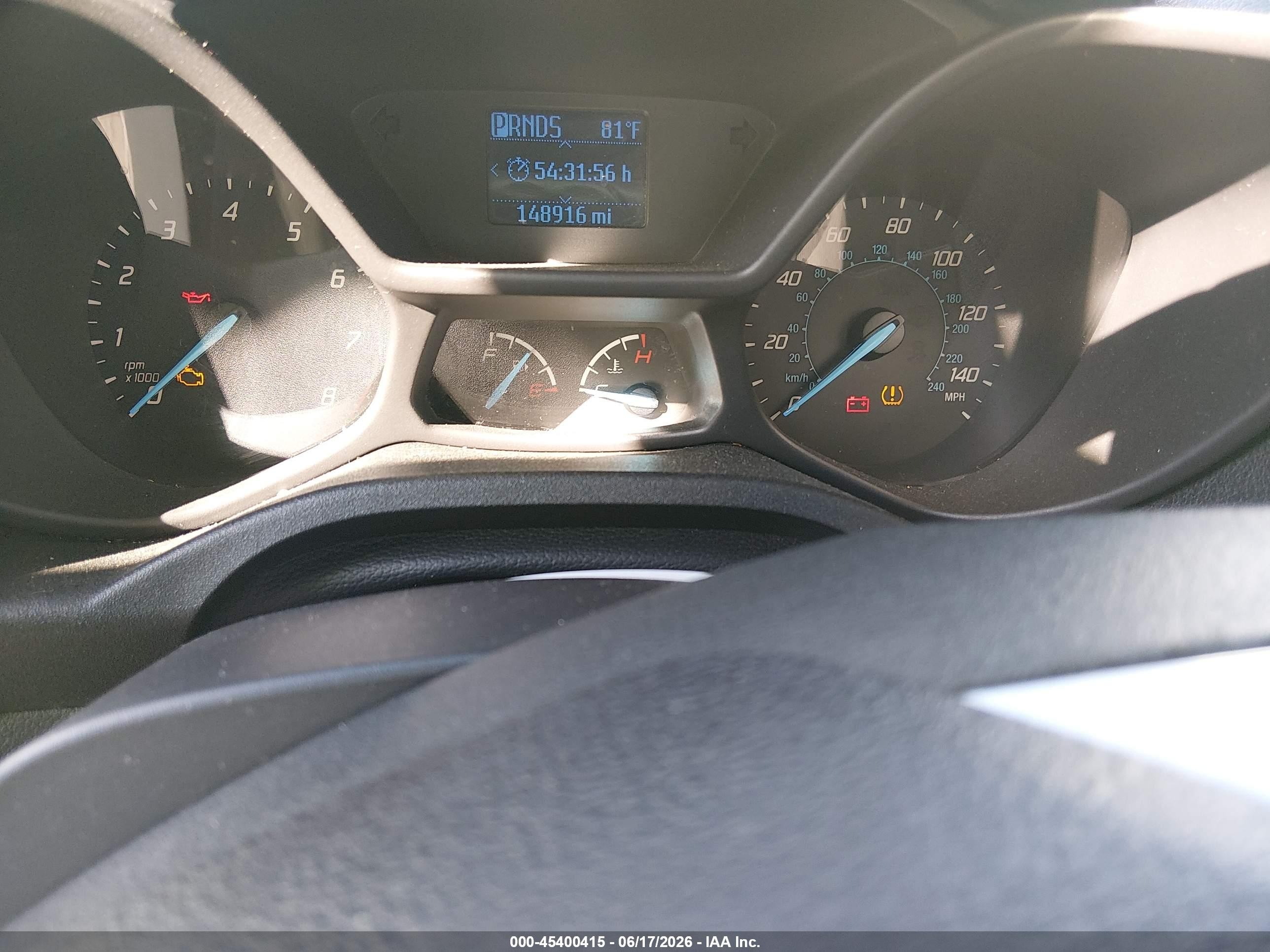 2014 Ford Transit Connect Xlt Белый vin: NM0LS7F76E1135907