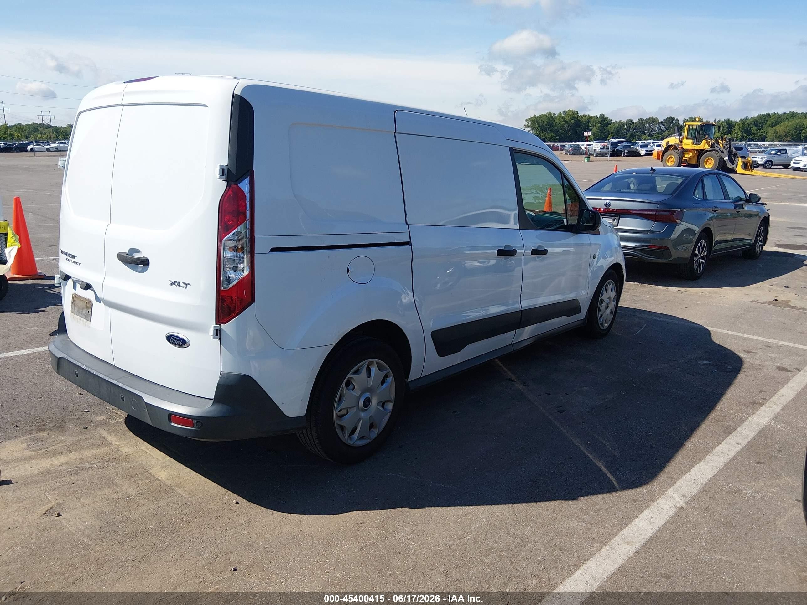 2014 Ford Transit Connect Xlt Белый vin: NM0LS7F76E1135907