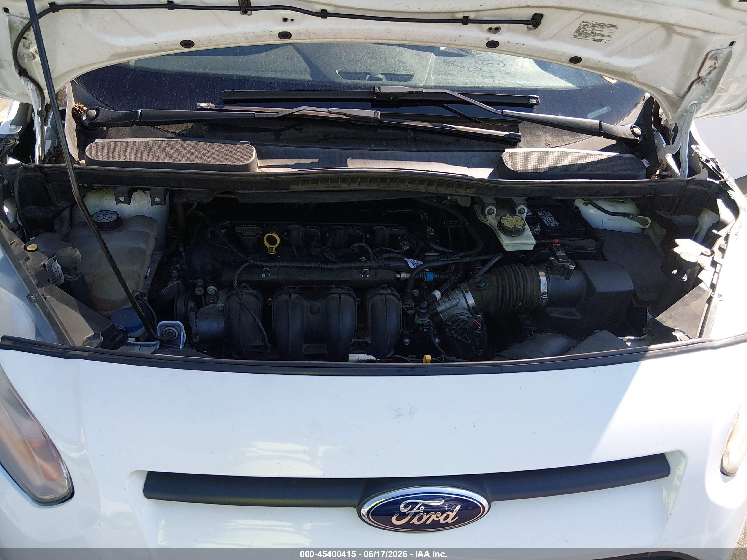 2014 Ford Transit Connect Xlt Белый vin: NM0LS7F76E1135907