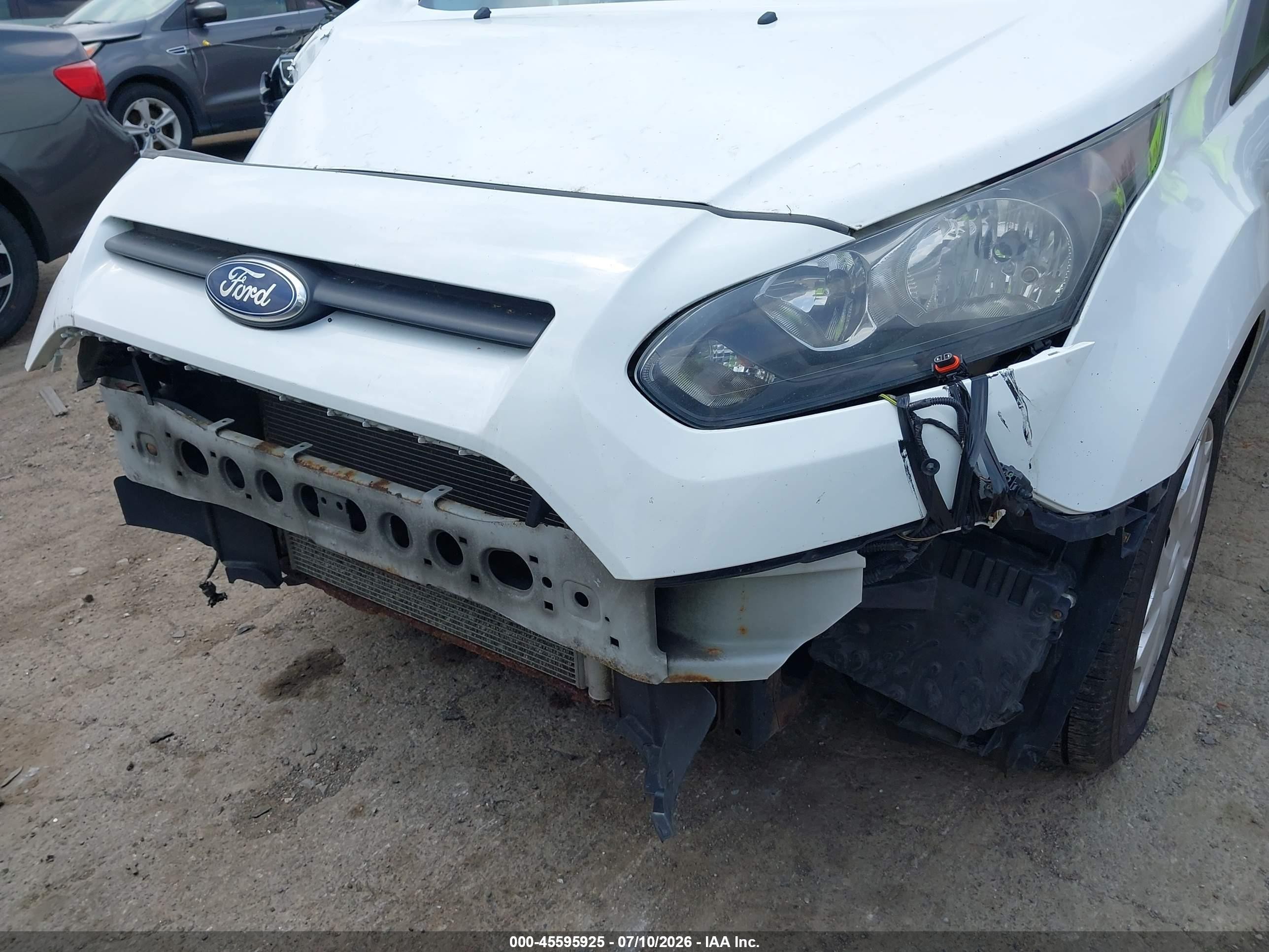 2015 Ford Transit Connect Xlt White vin: NM0LS7F76F1179830