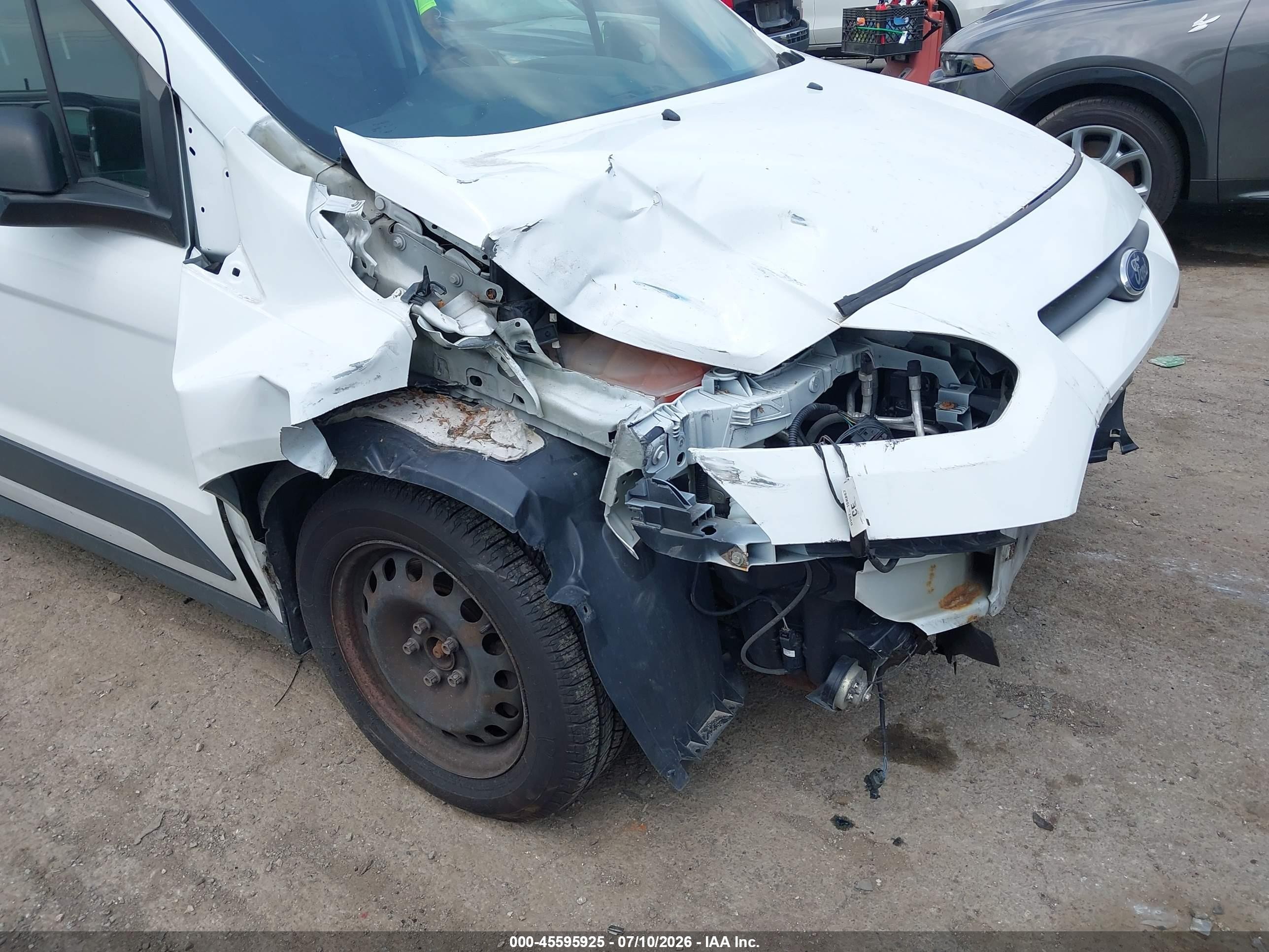 2015 Ford Transit Connect Xlt White vin: NM0LS7F76F1179830