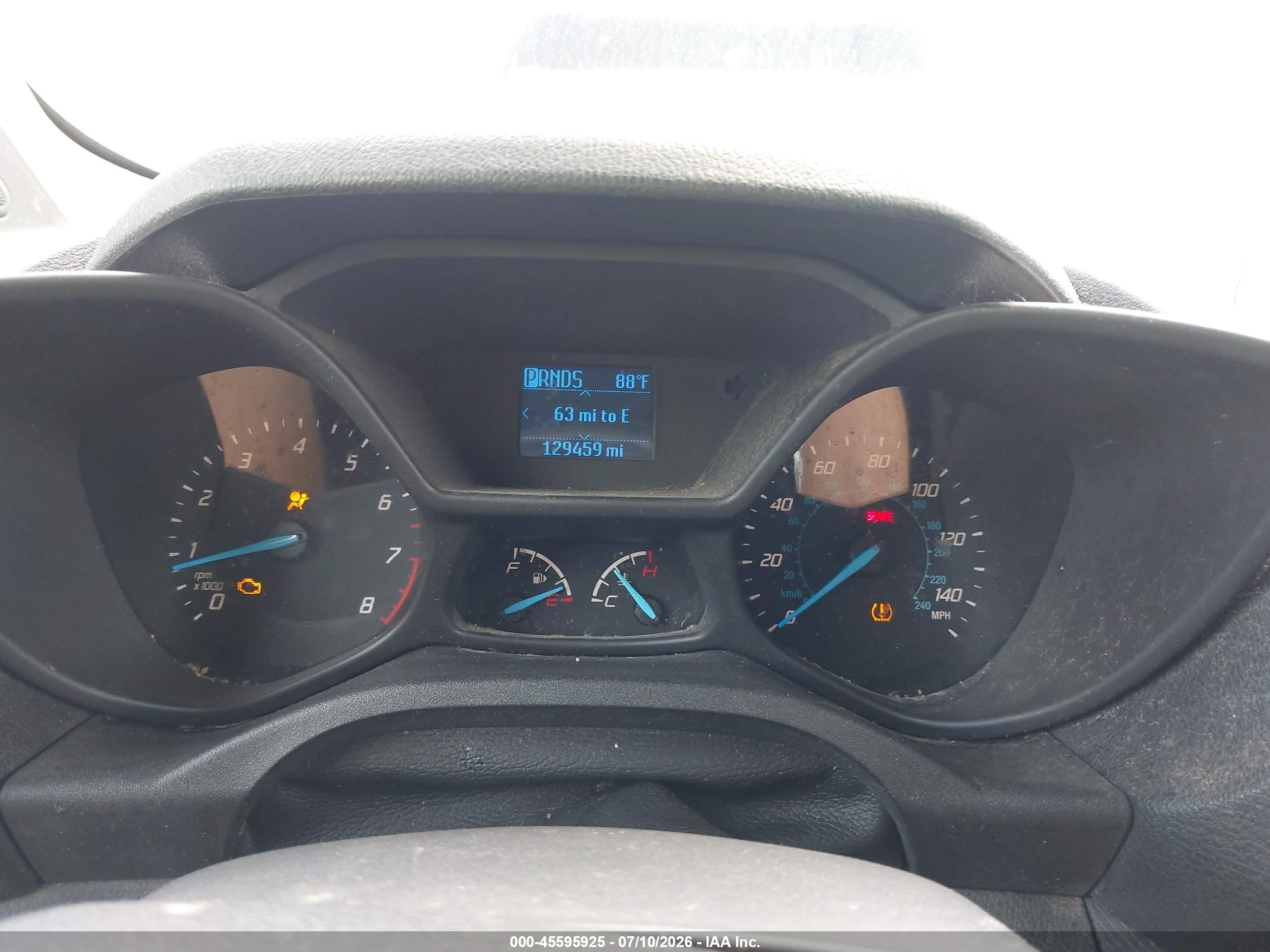 2015 Ford Transit Connect Xlt White vin: NM0LS7F76F1179830