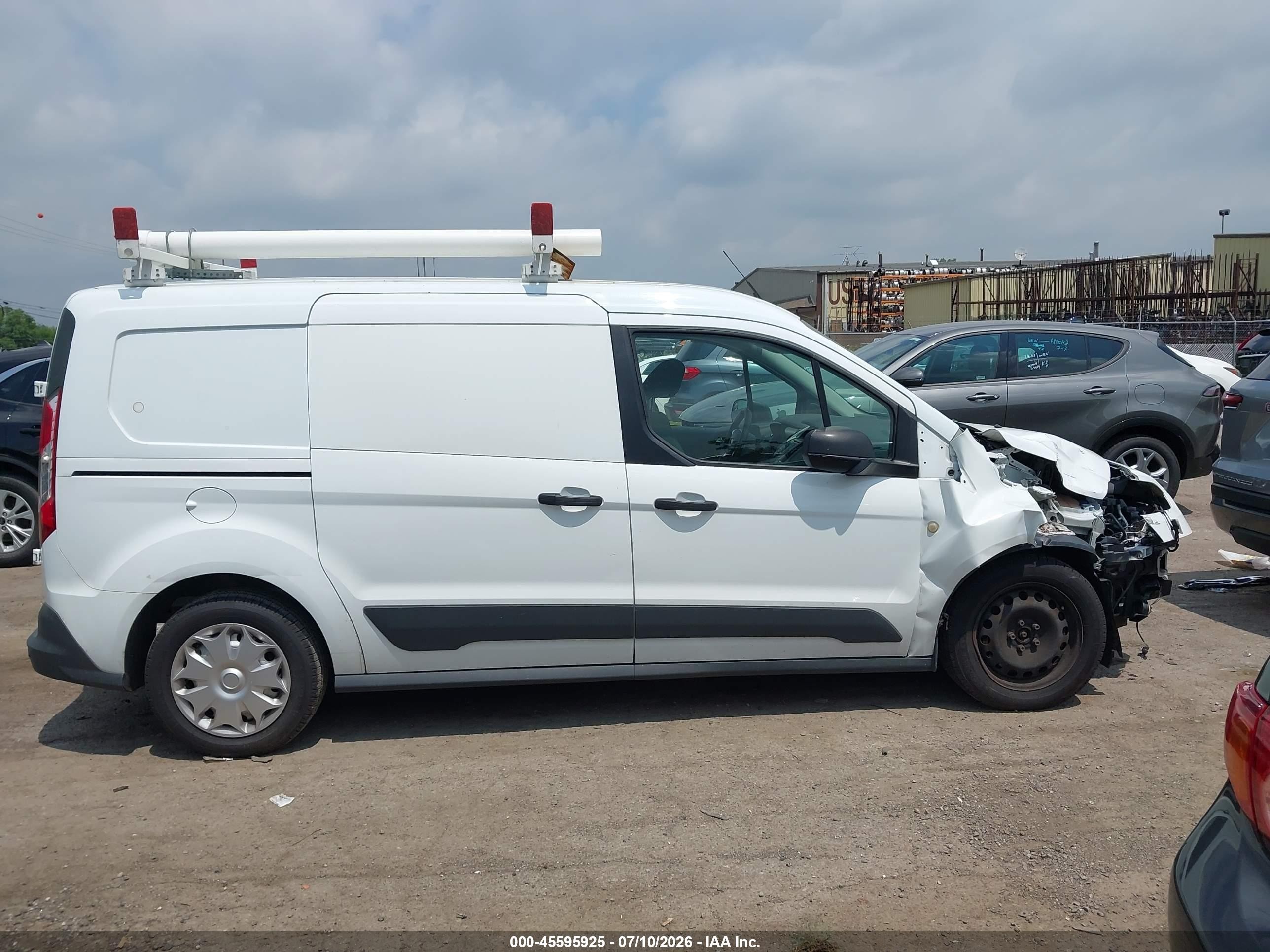 2015 Ford Transit Connect Xlt White vin: NM0LS7F76F1179830