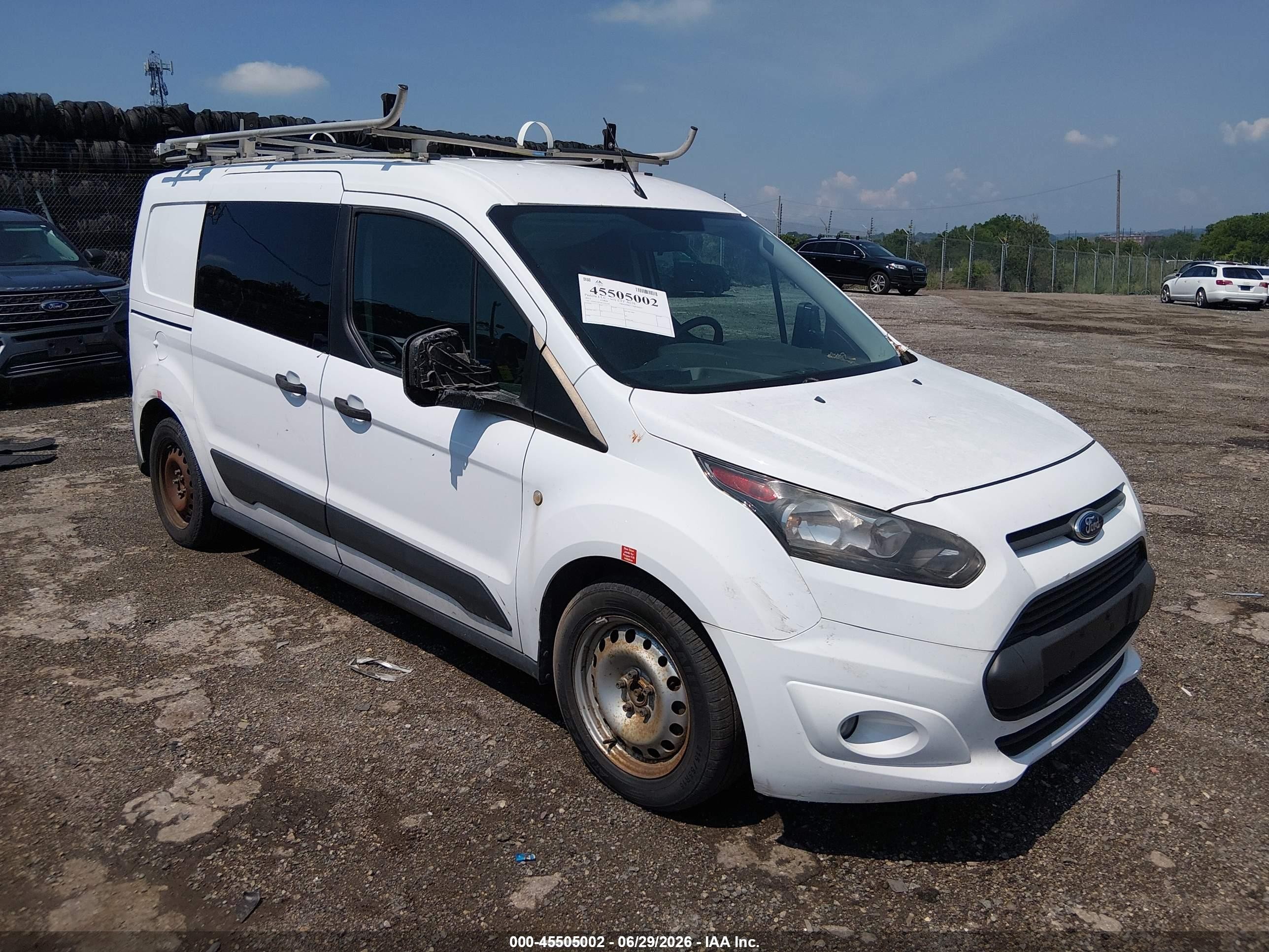 2015 Ford Transit Connect Xlt White vin: NM0LS7F76F1222109
