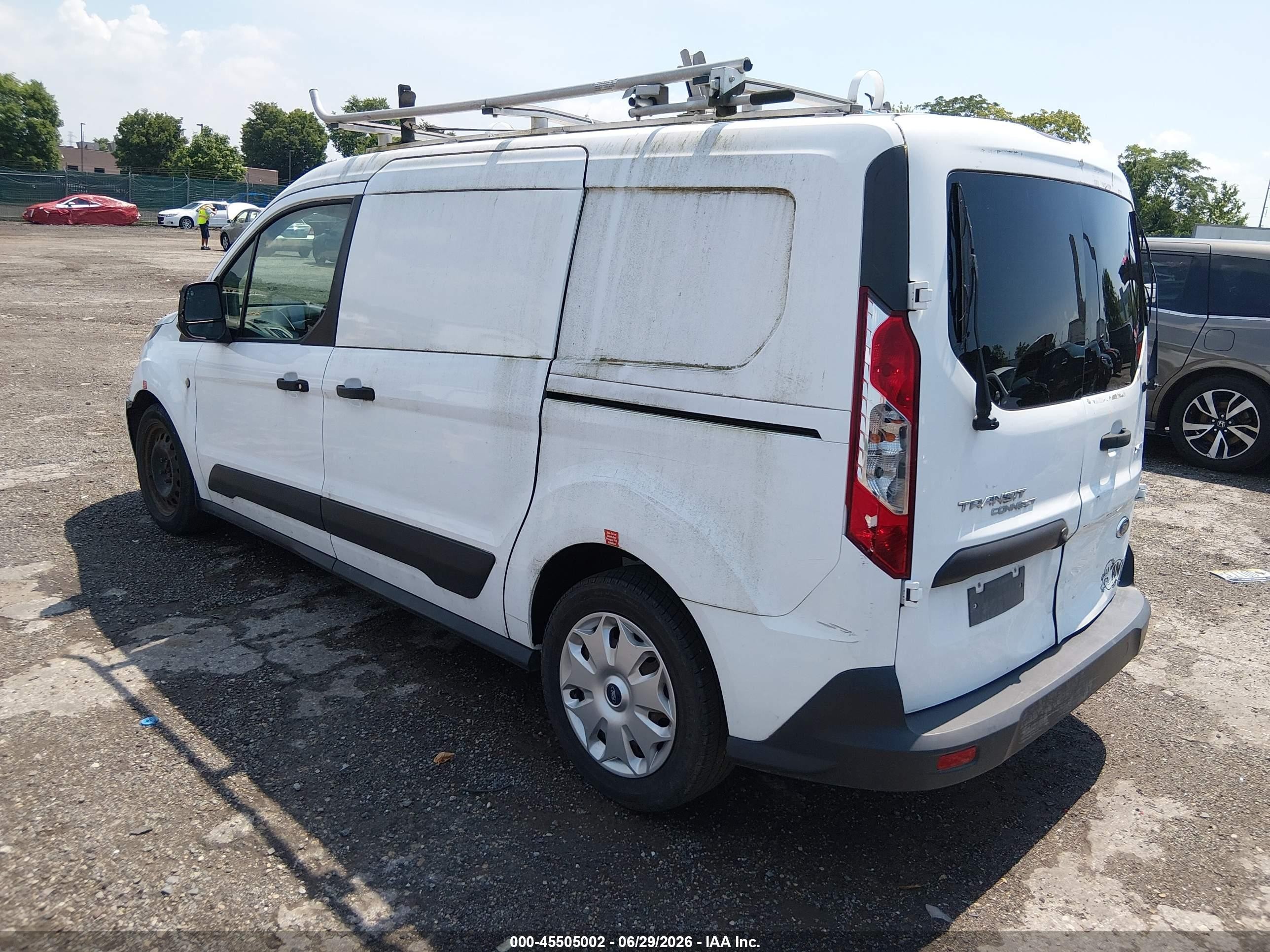 2015 Ford Transit Connect Xlt White vin: NM0LS7F76F1222109