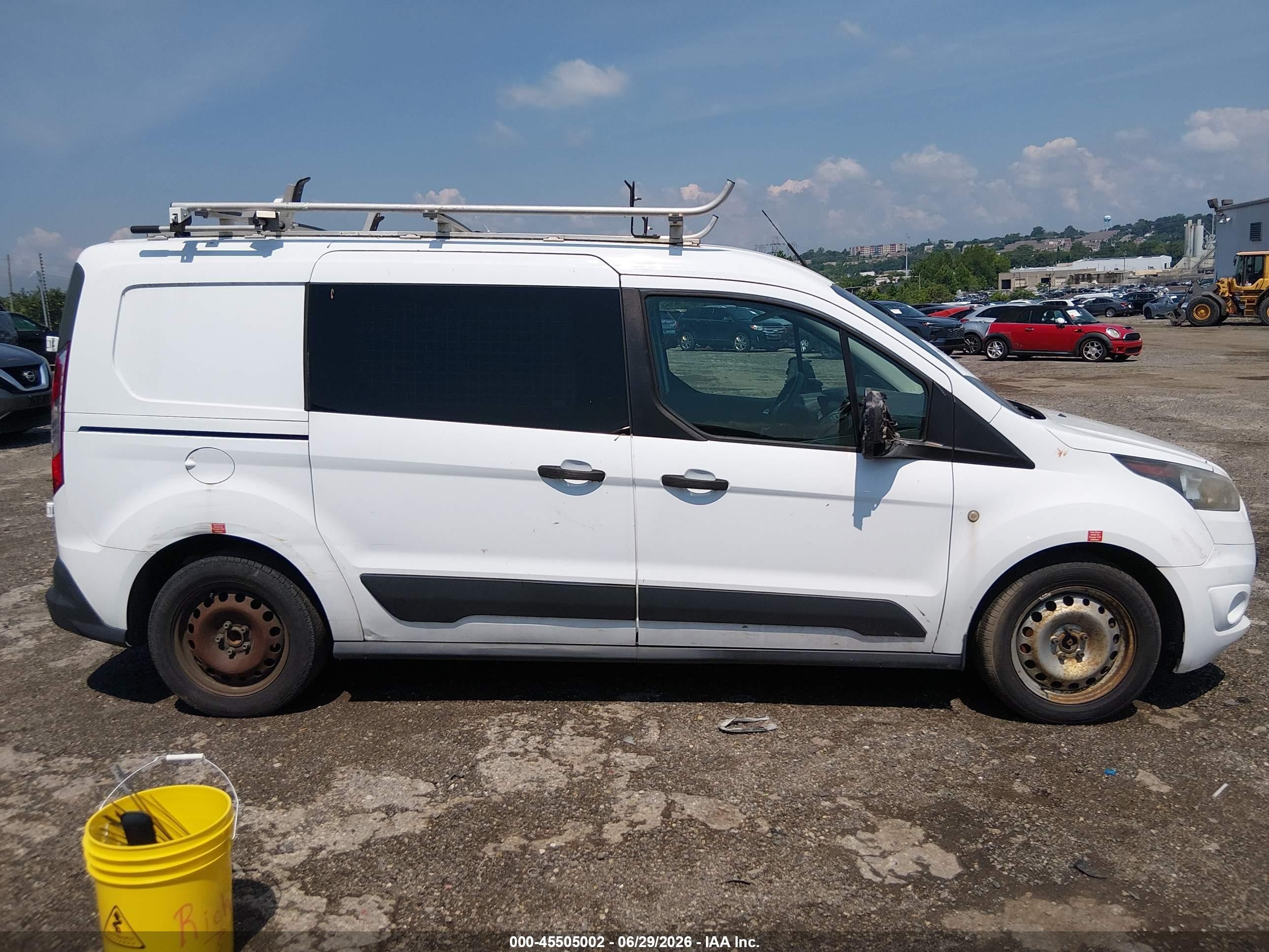2015 Ford Transit Connect Xlt White vin: NM0LS7F76F1222109