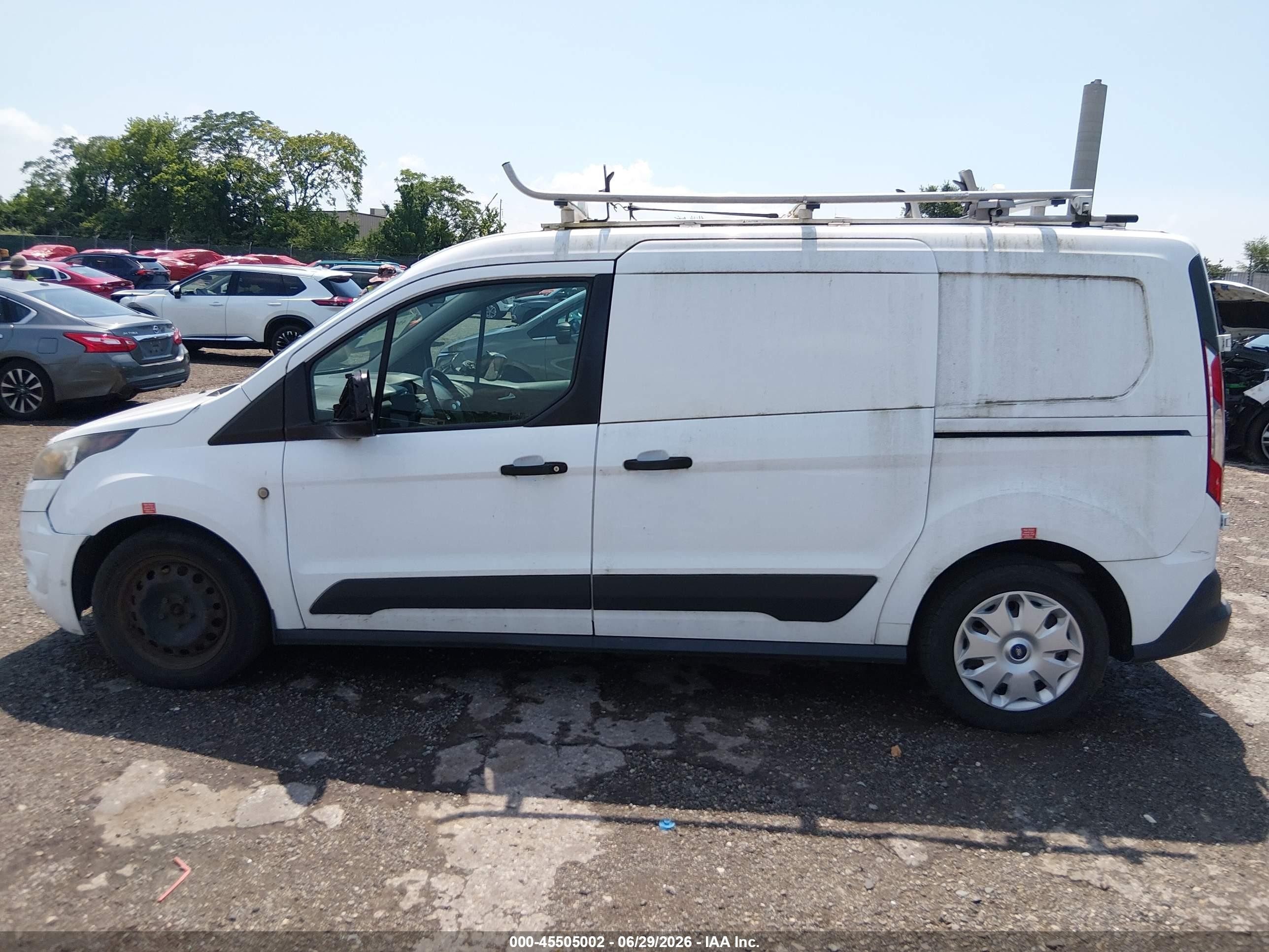 2015 Ford Transit Connect Xlt White vin: NM0LS7F76F1222109