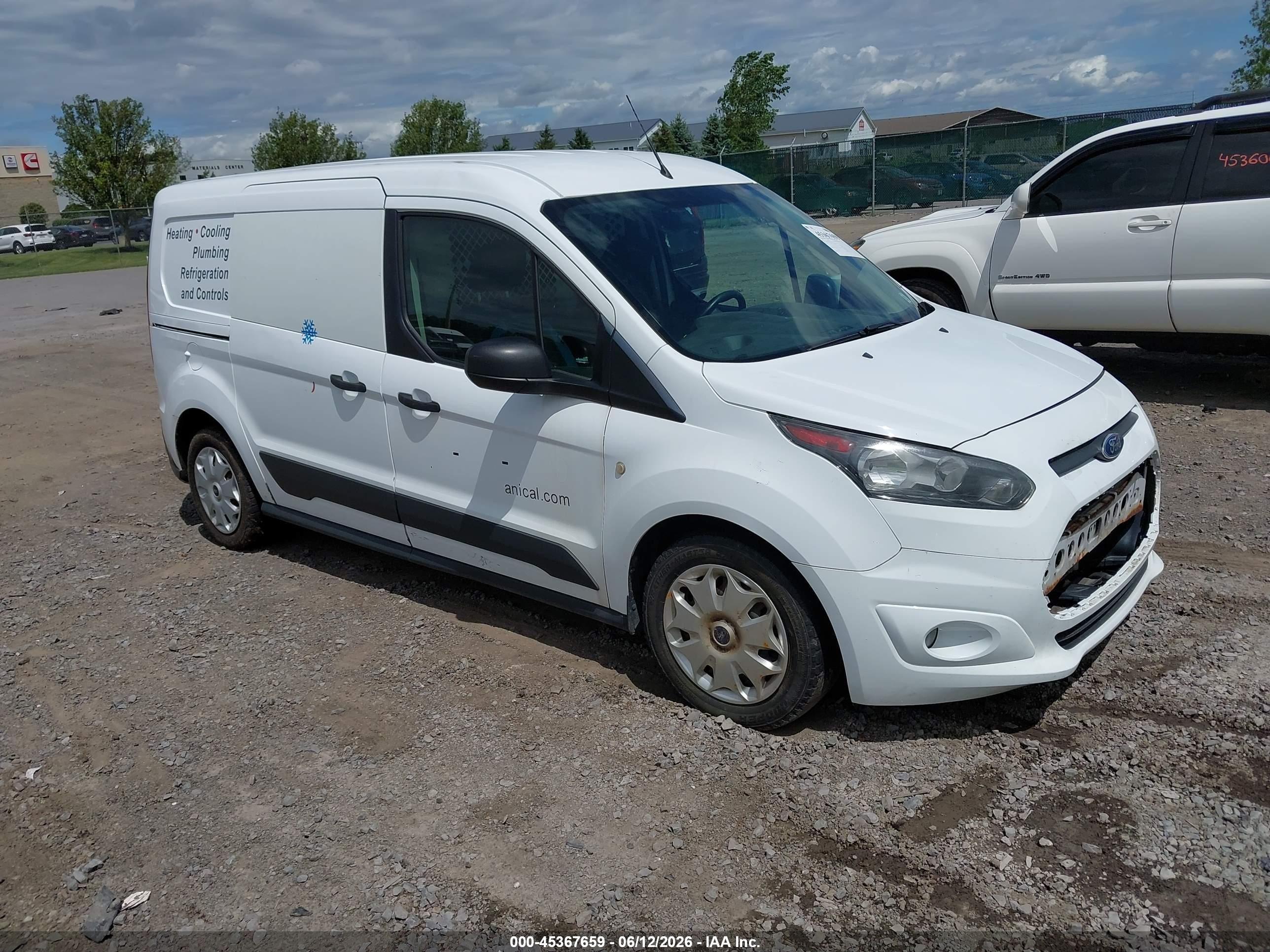 2015 Ford Transit Connect Xlt Белый vin: NM0LS7F76F1223129