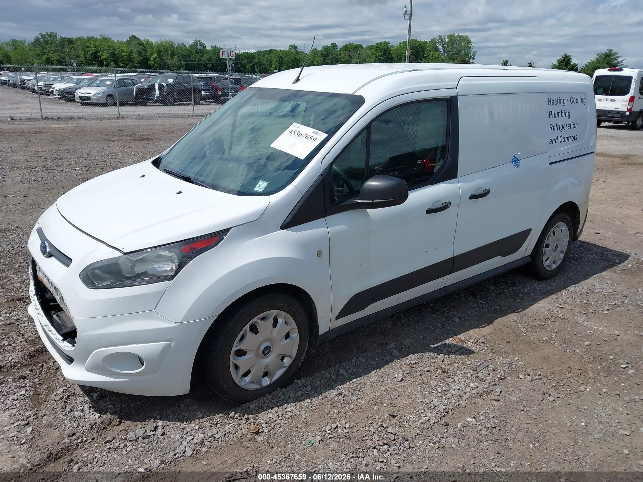 2015 Ford Transit Connect Xlt Белый vin: NM0LS7F76F1223129