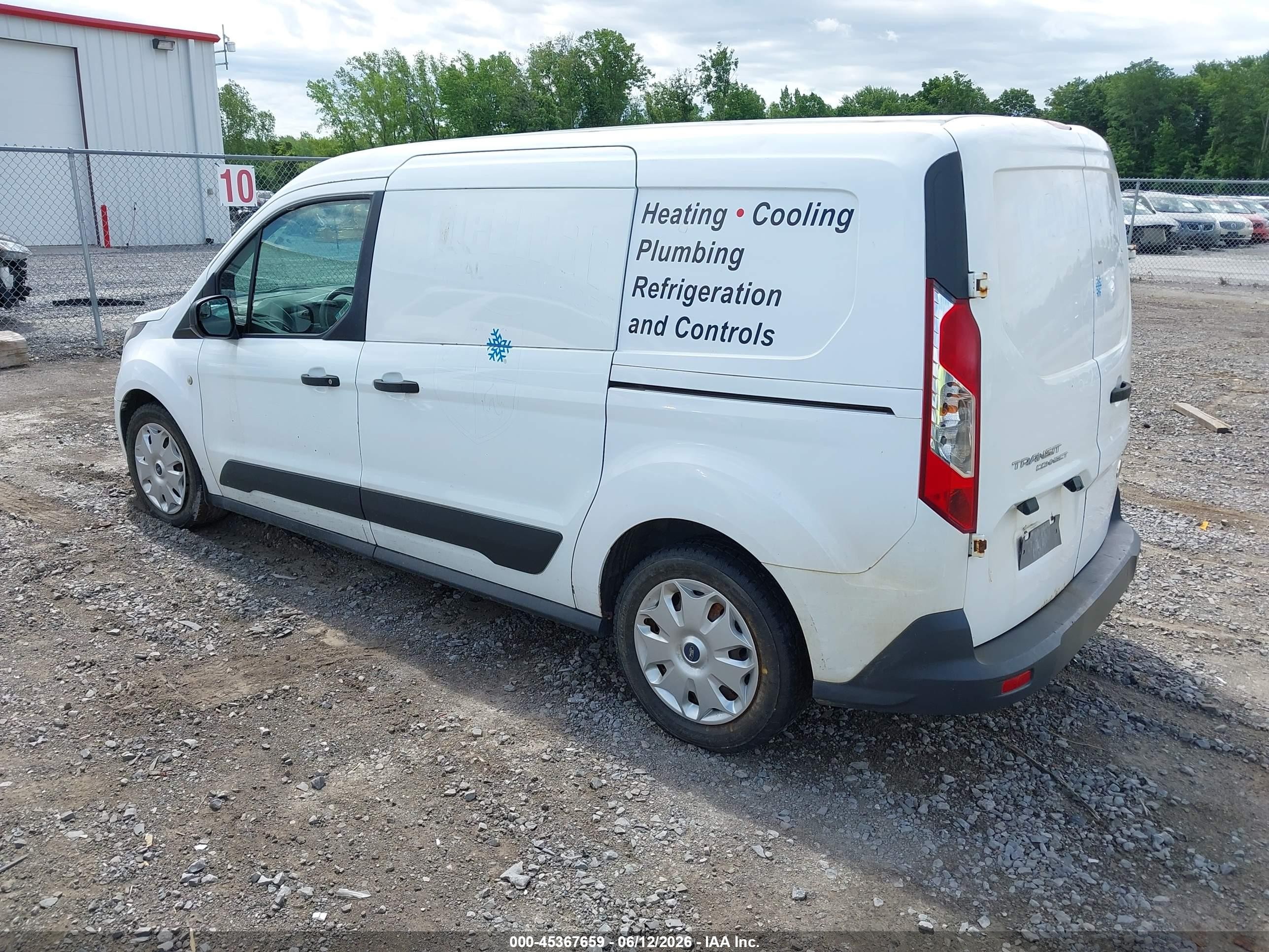 2015 Ford Transit Connect Xlt Белый vin: NM0LS7F76F1223129
