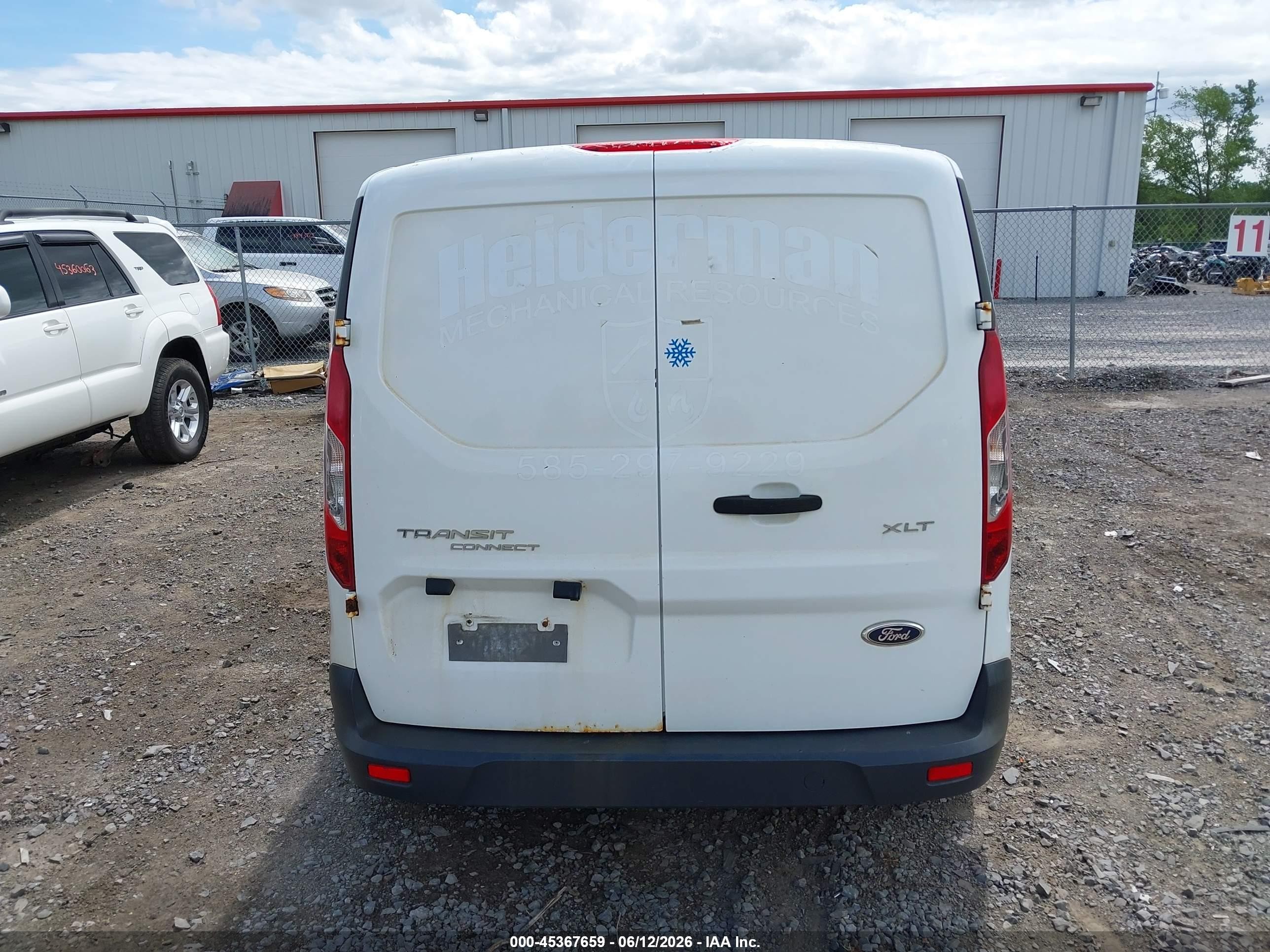 2015 Ford Transit Connect Xlt Белый vin: NM0LS7F76F1223129
