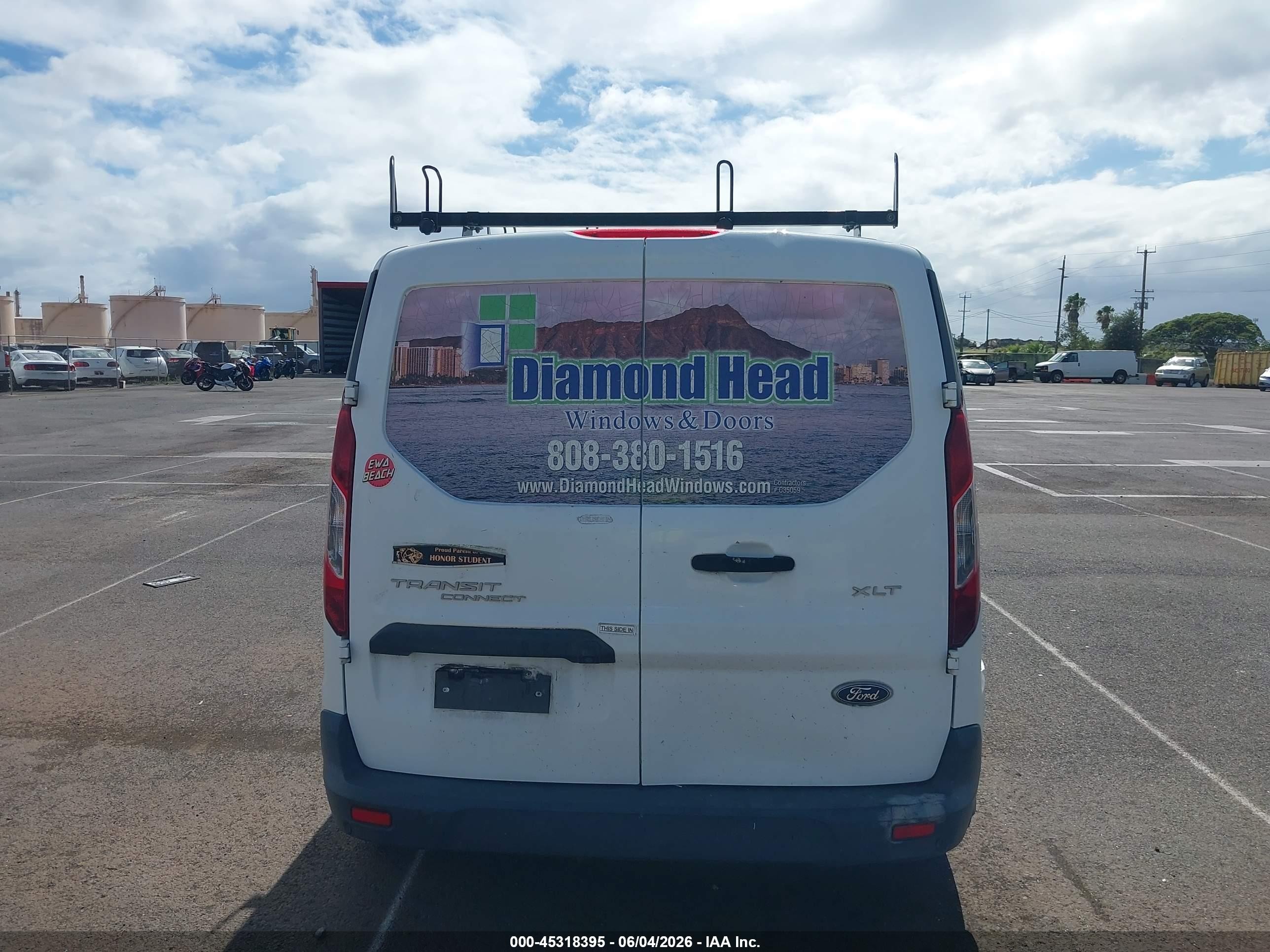 2016 Ford Transit Connect Xlt White vin: NM0LS7F77G1292025