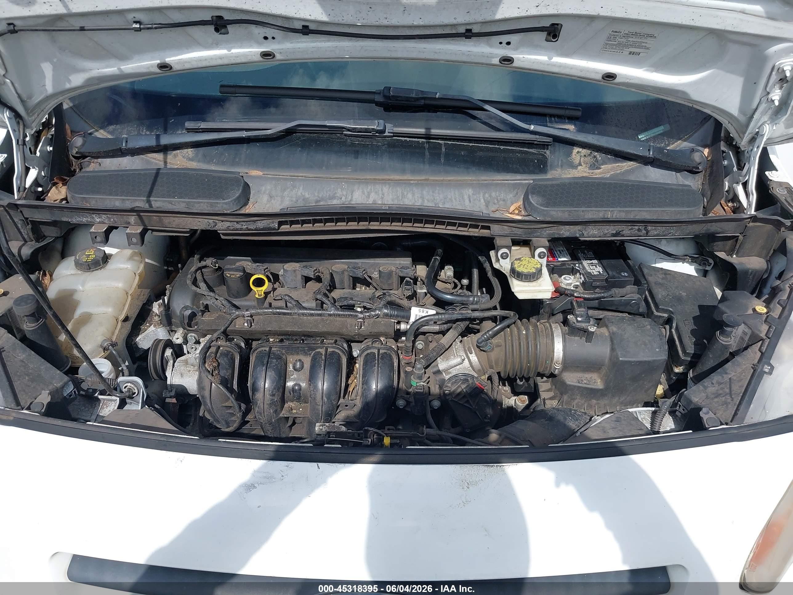 2016 Ford Transit Connect Xlt White vin: NM0LS7F77G1292025