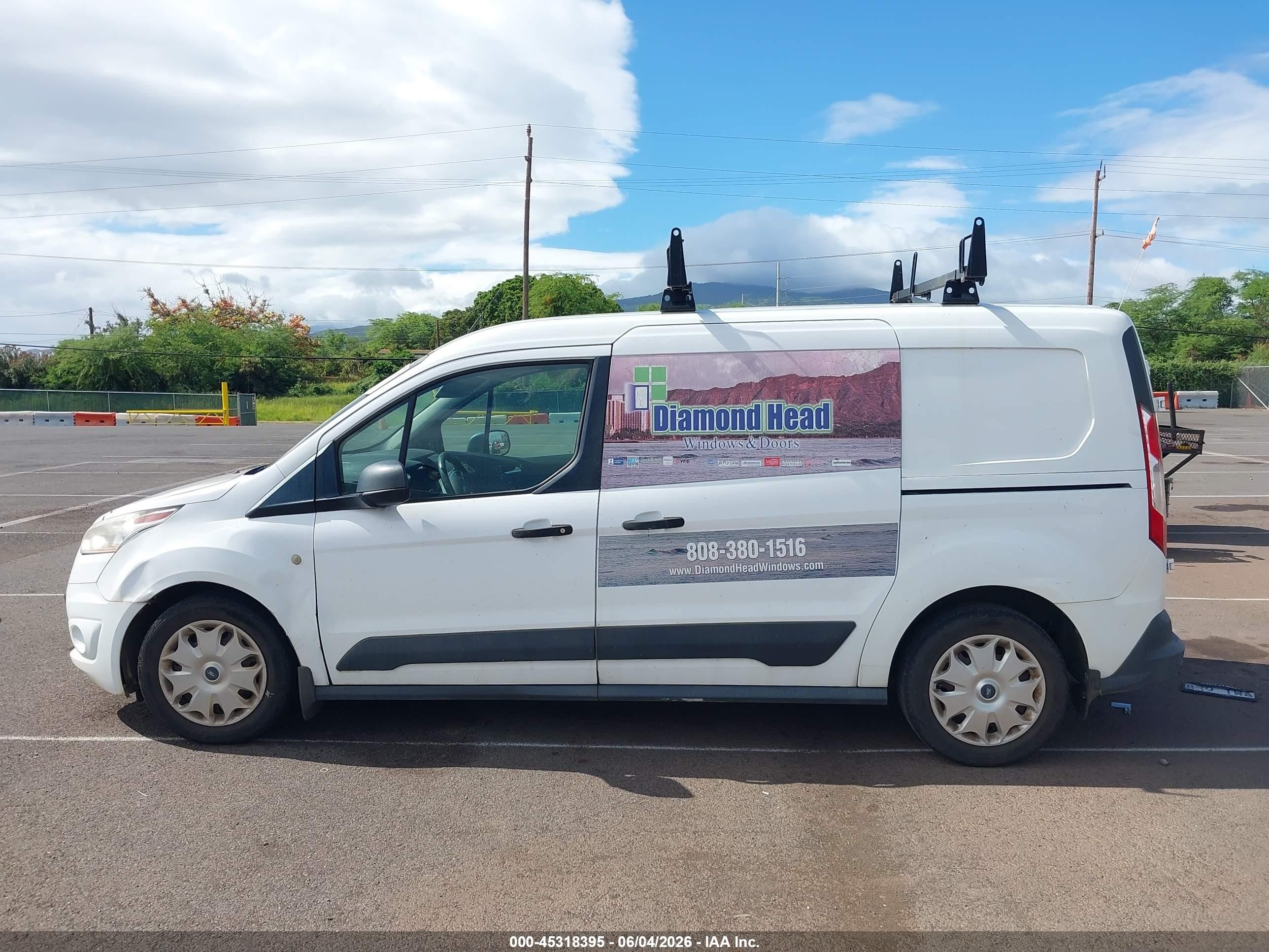 2016 Ford Transit Connect Xlt White vin: NM0LS7F77G1292025