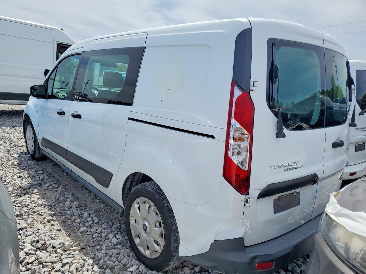 2014 Ford Transit Connect Xlt White vin: NM0LS7F78E1150540