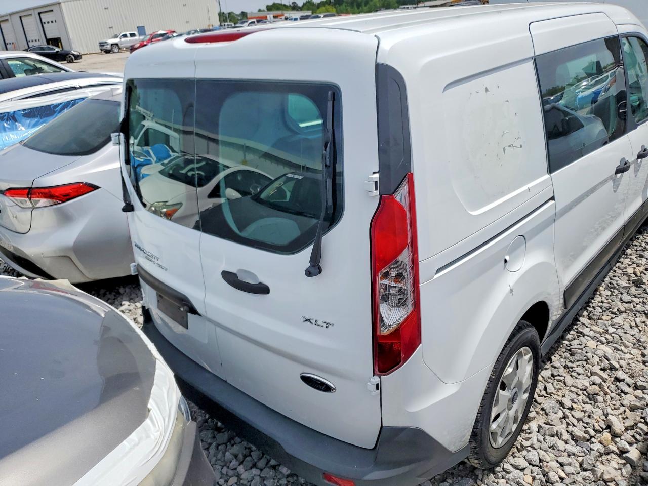 2014 Ford Transit Connect Xlt White vin: NM0LS7F78E1150540