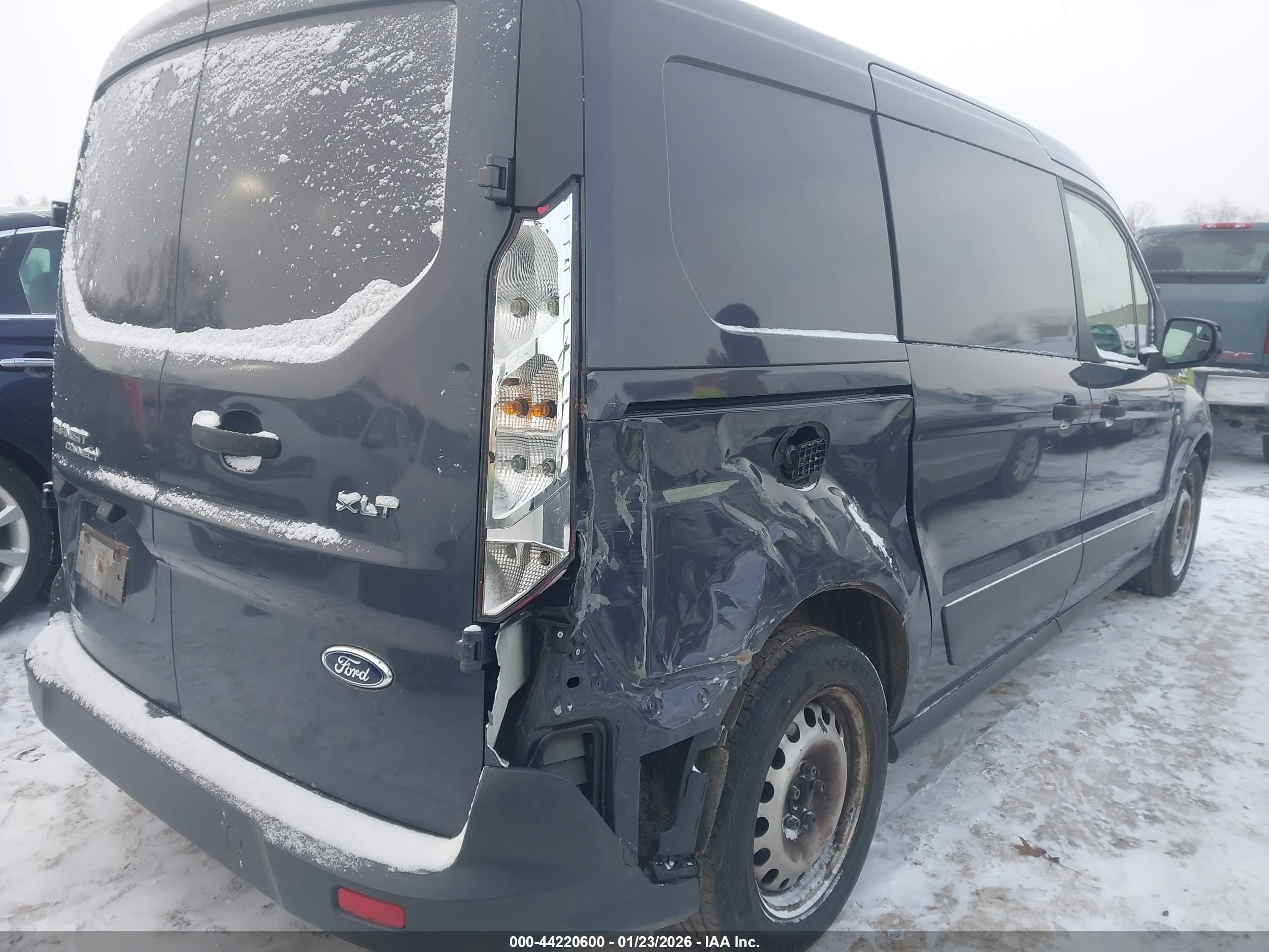2014 Ford Transit Connect Xlt Синий vin: NM0LS7F78E1152790
