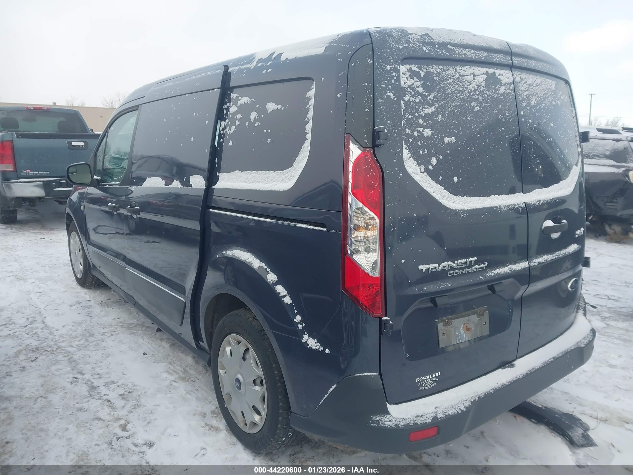 2014 Ford Transit Connect Xlt Синий vin: NM0LS7F78E1152790
