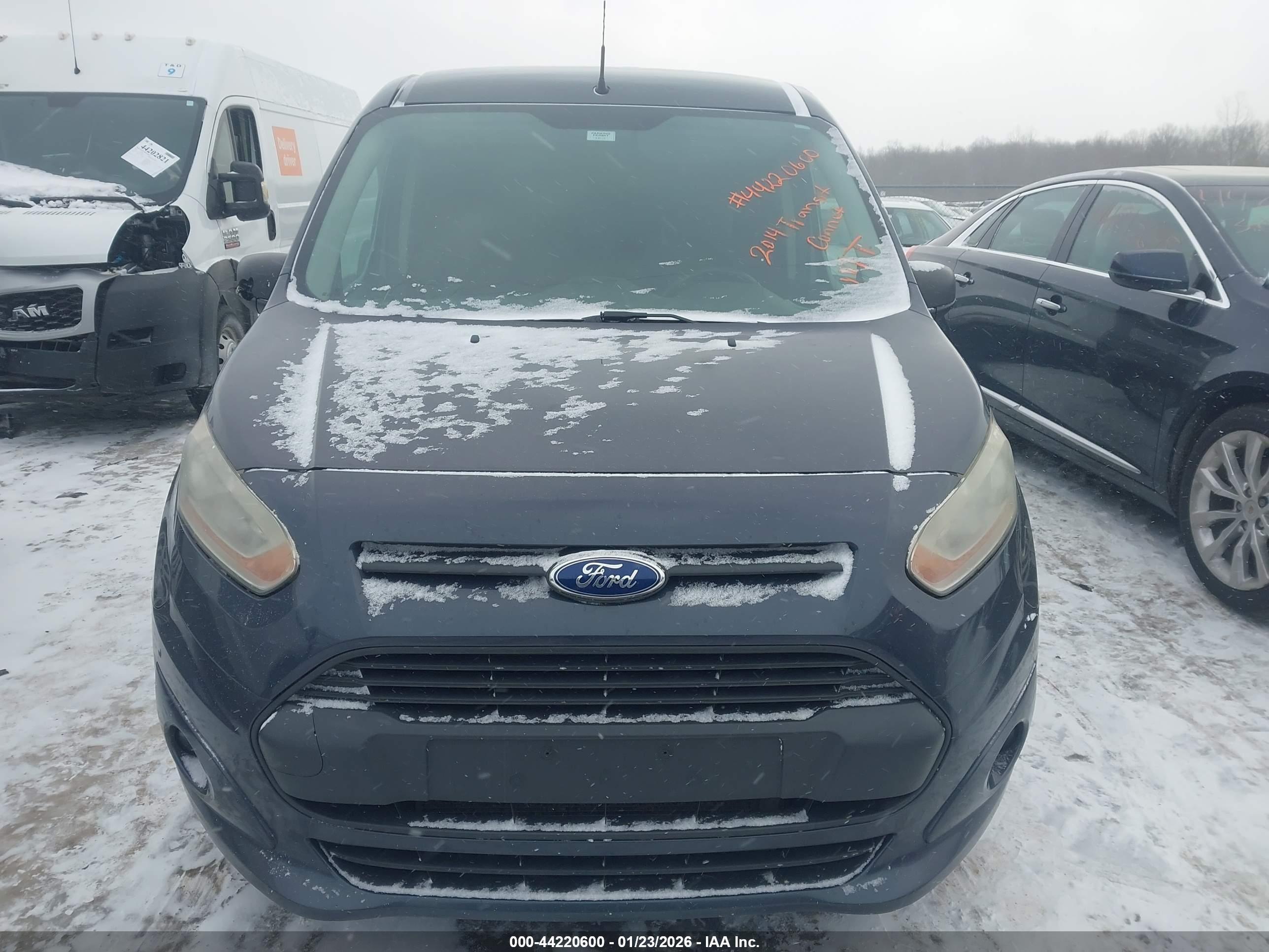 2014 Ford Transit Connect Xlt Синий vin: NM0LS7F78E1152790
