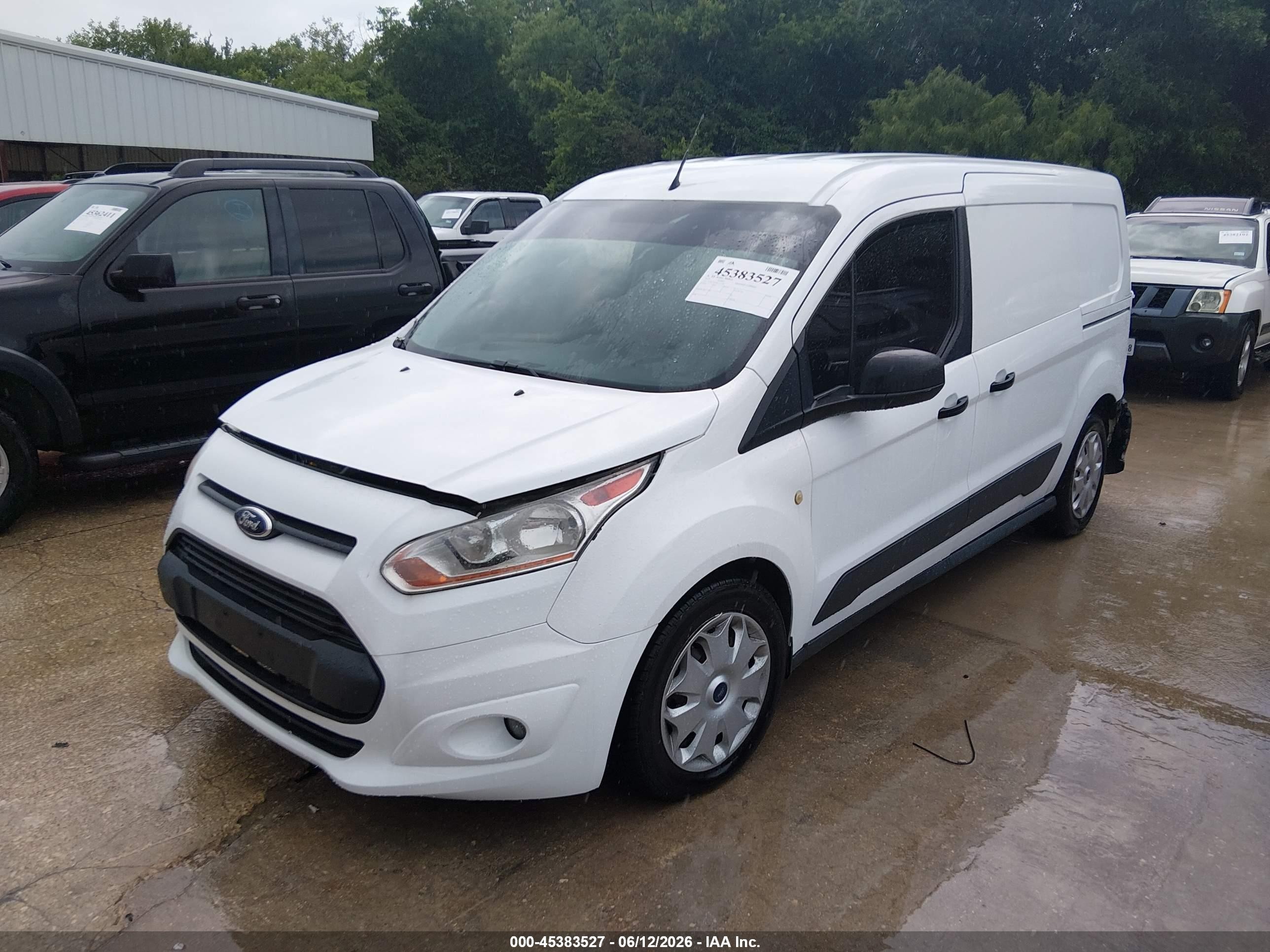 2014 Ford Transit Connect Xlt White vin: NM0LS7F79E1135352