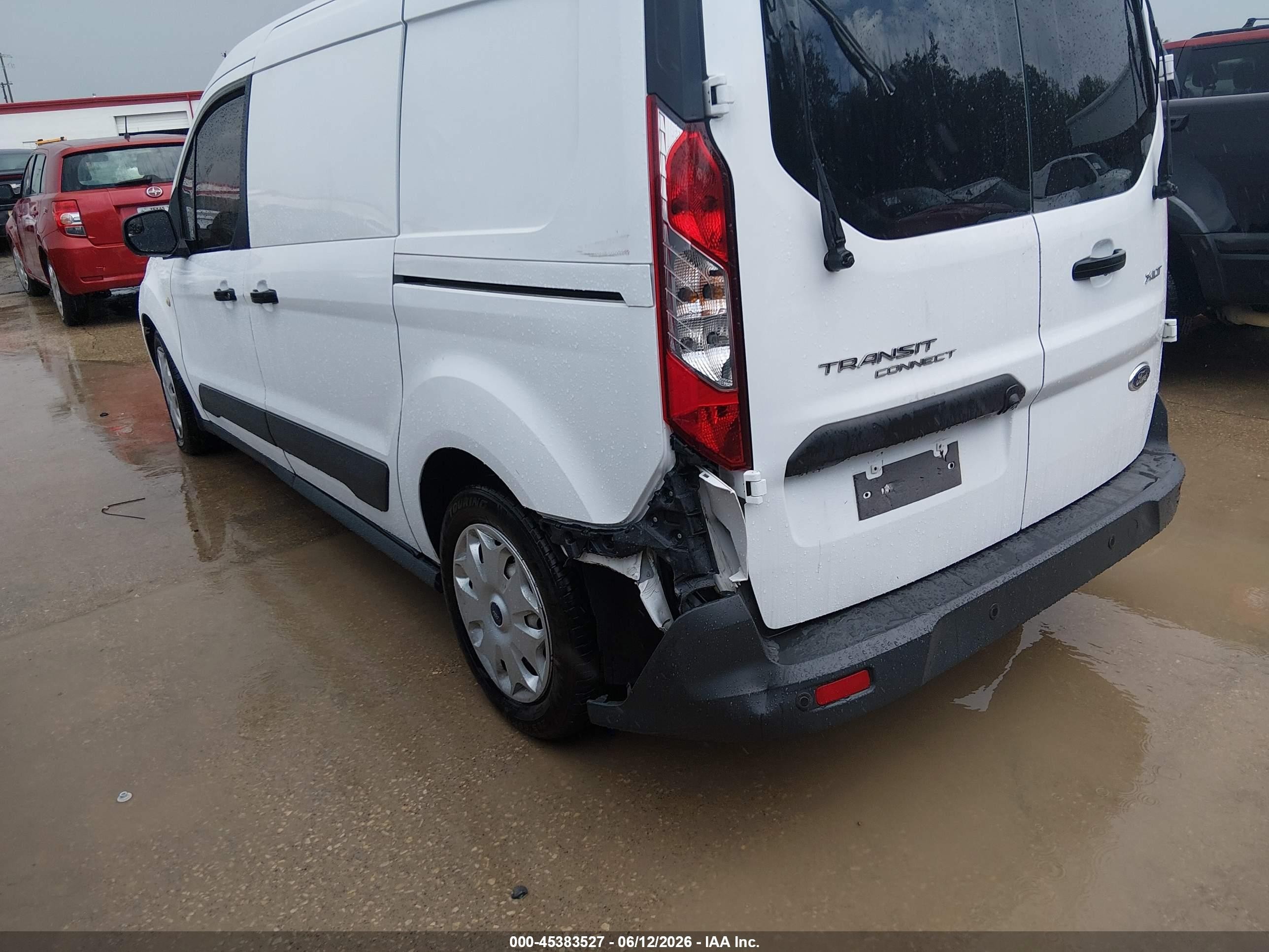 2014 Ford Transit Connect Xlt White vin: NM0LS7F79E1135352