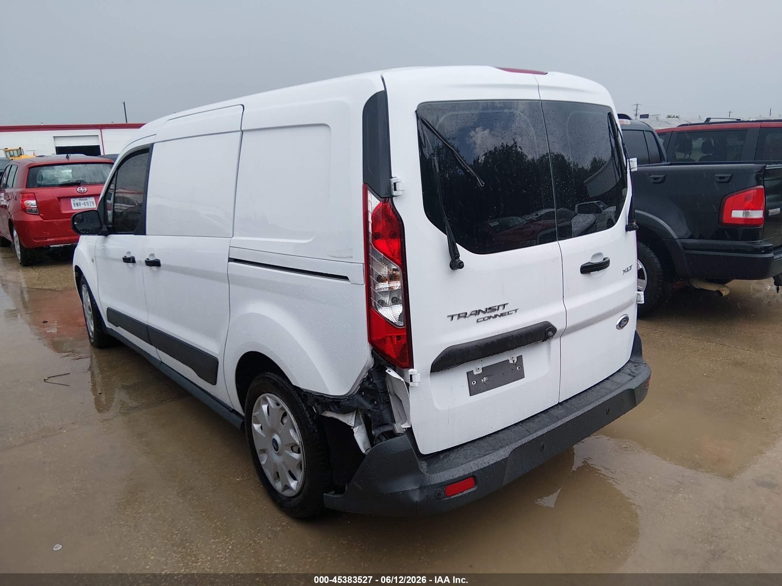 2014 Ford Transit Connect Xlt White vin: NM0LS7F79E1135352