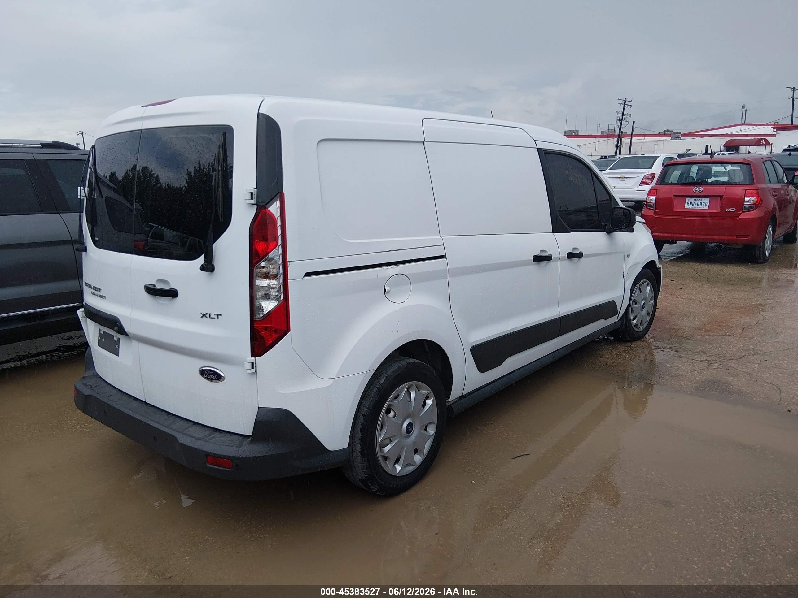 2014 Ford Transit Connect Xlt White vin: NM0LS7F79E1135352