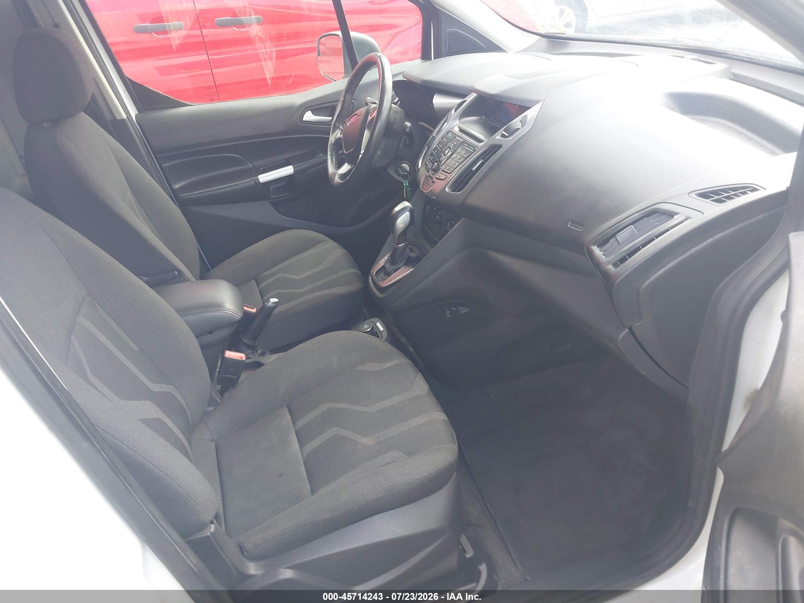 2014 Ford Transit Connect Xlt White vin: NM0LS7F79E1151356