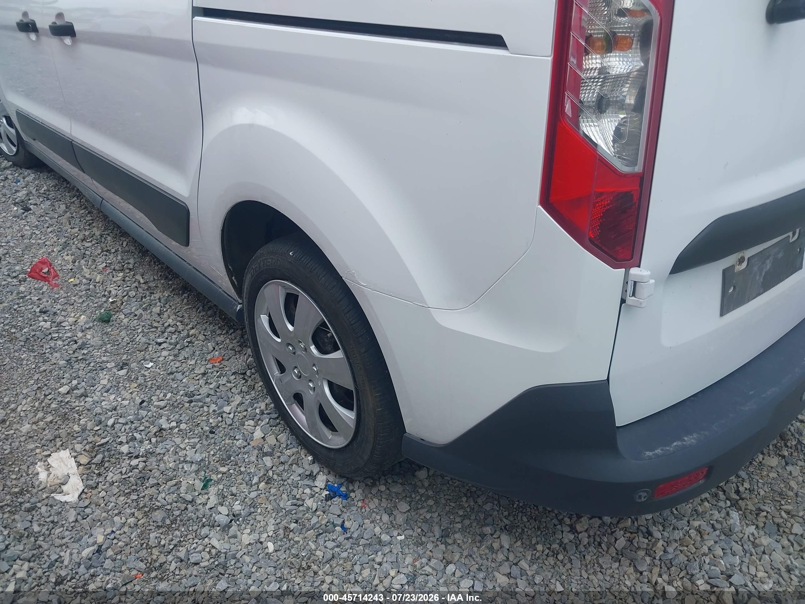 2014 Ford Transit Connect Xlt White vin: NM0LS7F79E1151356