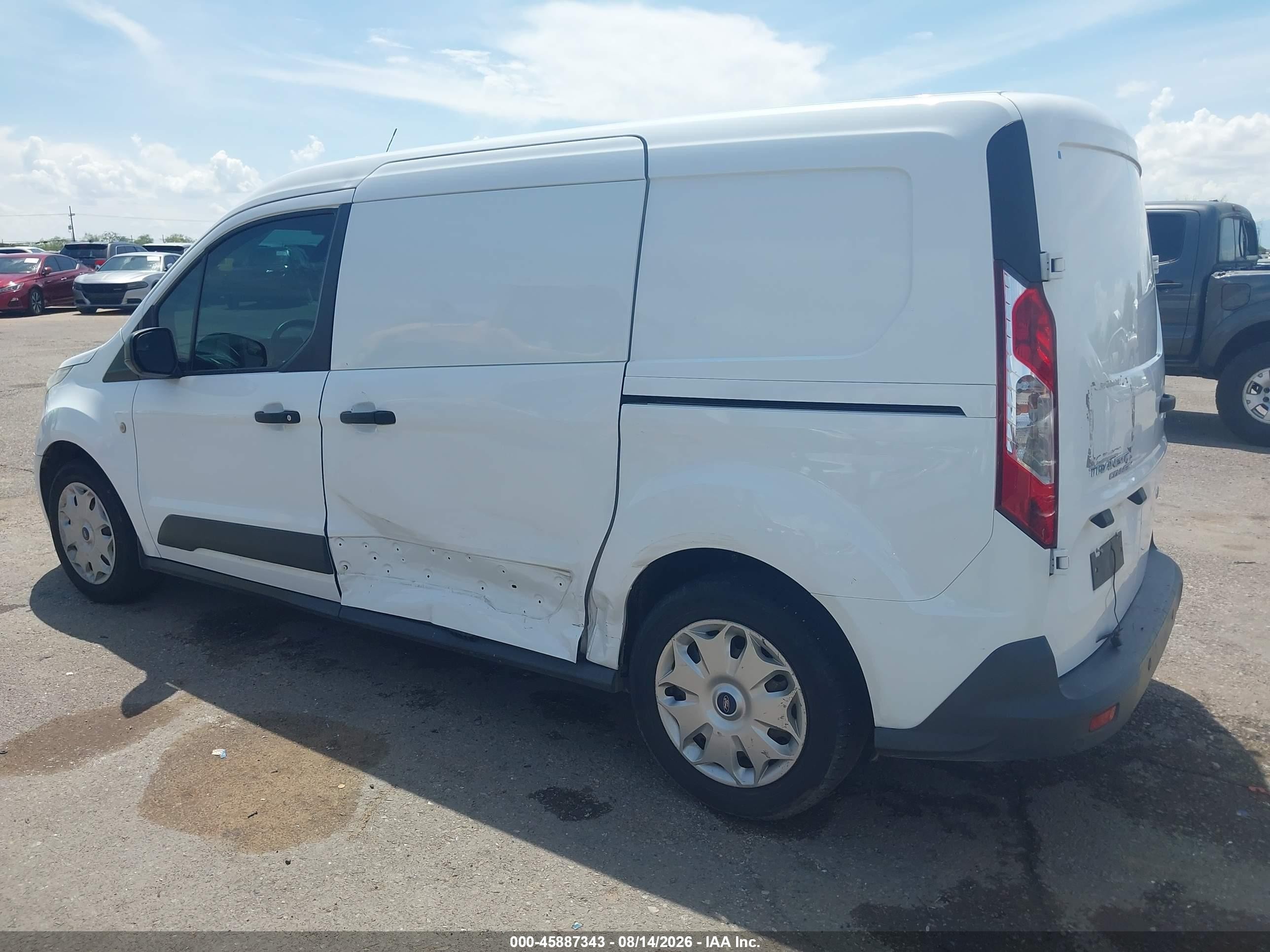 2018 Ford Transit Connect Xlt White vin: NM0LS7F79J1356959