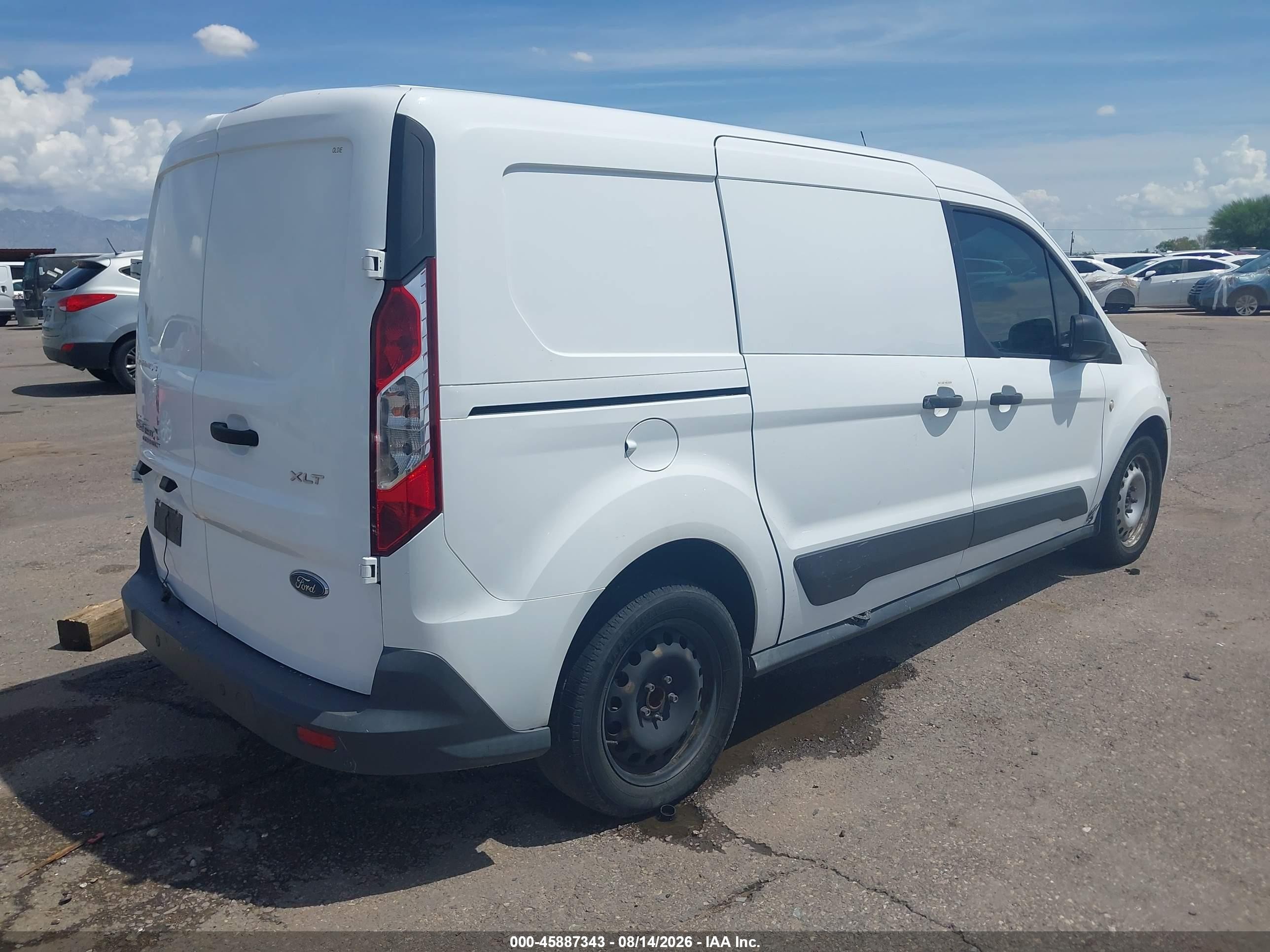 2018 Ford Transit Connect Xlt White vin: NM0LS7F79J1356959