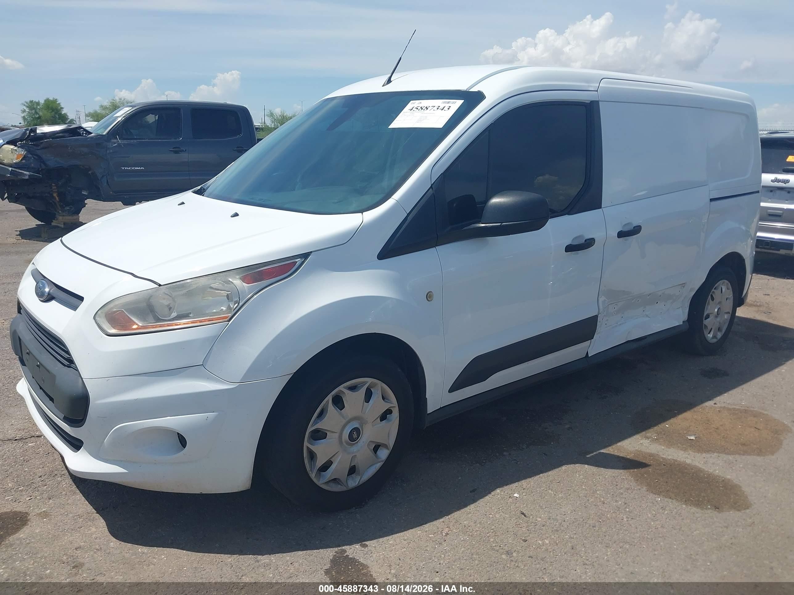 2018 Ford Transit Connect Xlt White vin: NM0LS7F79J1356959