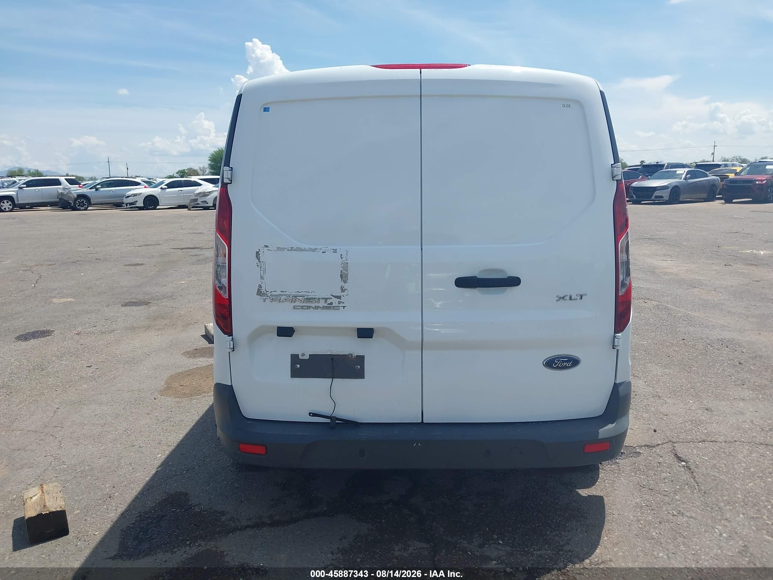 2018 Ford Transit Connect Xlt White vin: NM0LS7F79J1356959