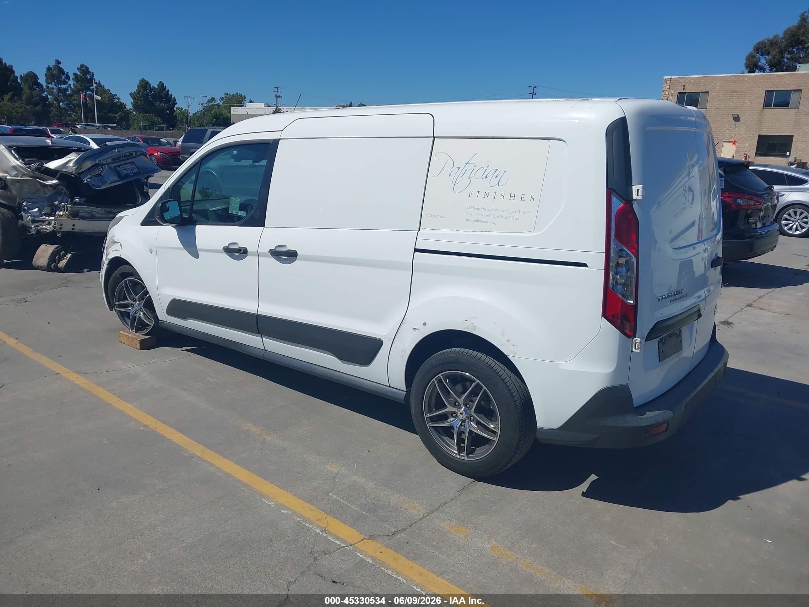 2014 Ford Transit Connect Xlt White vin: NM0LS7FX8E1164244