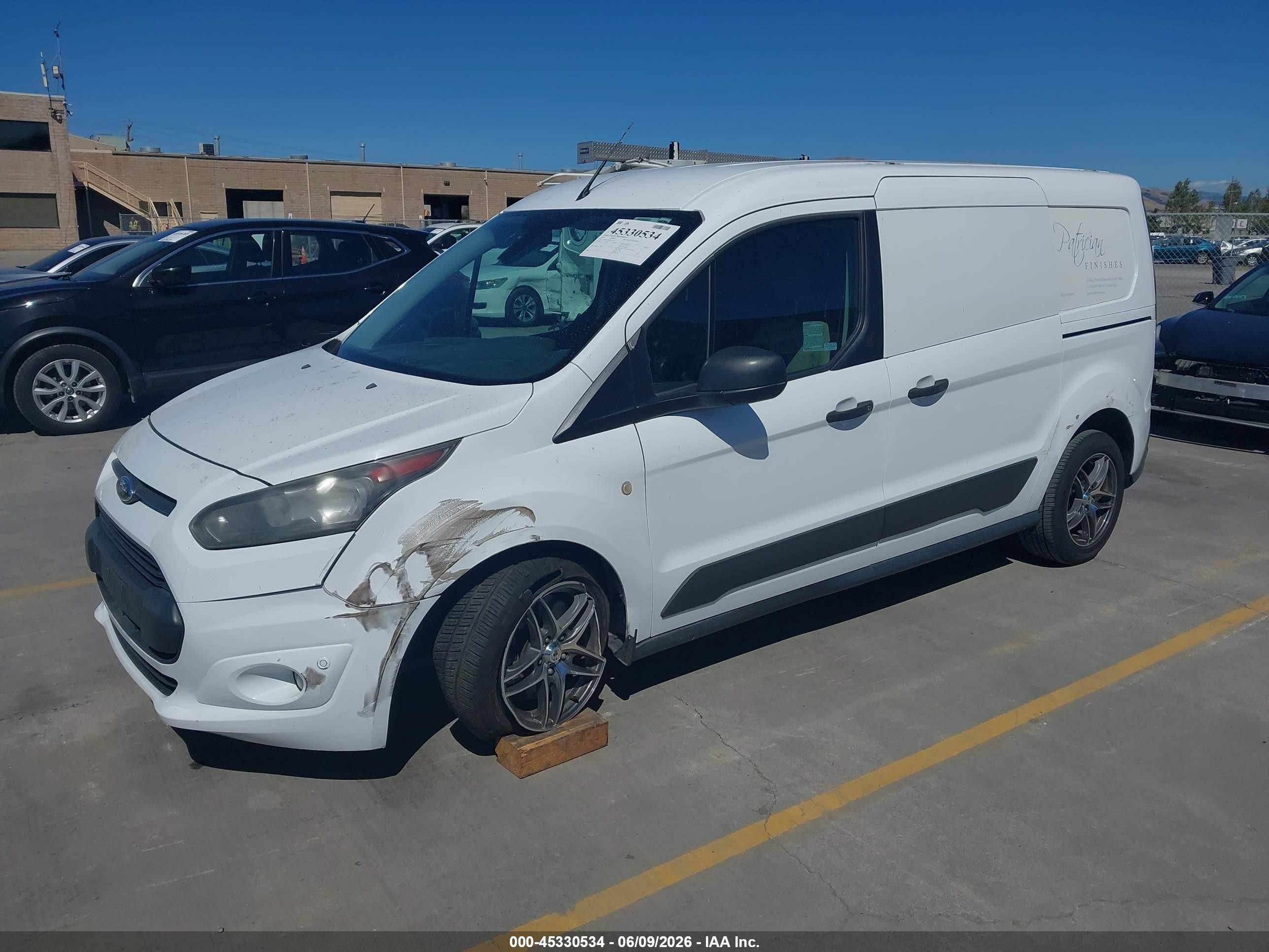 2014 Ford Transit Connect Xlt White vin: NM0LS7FX8E1164244