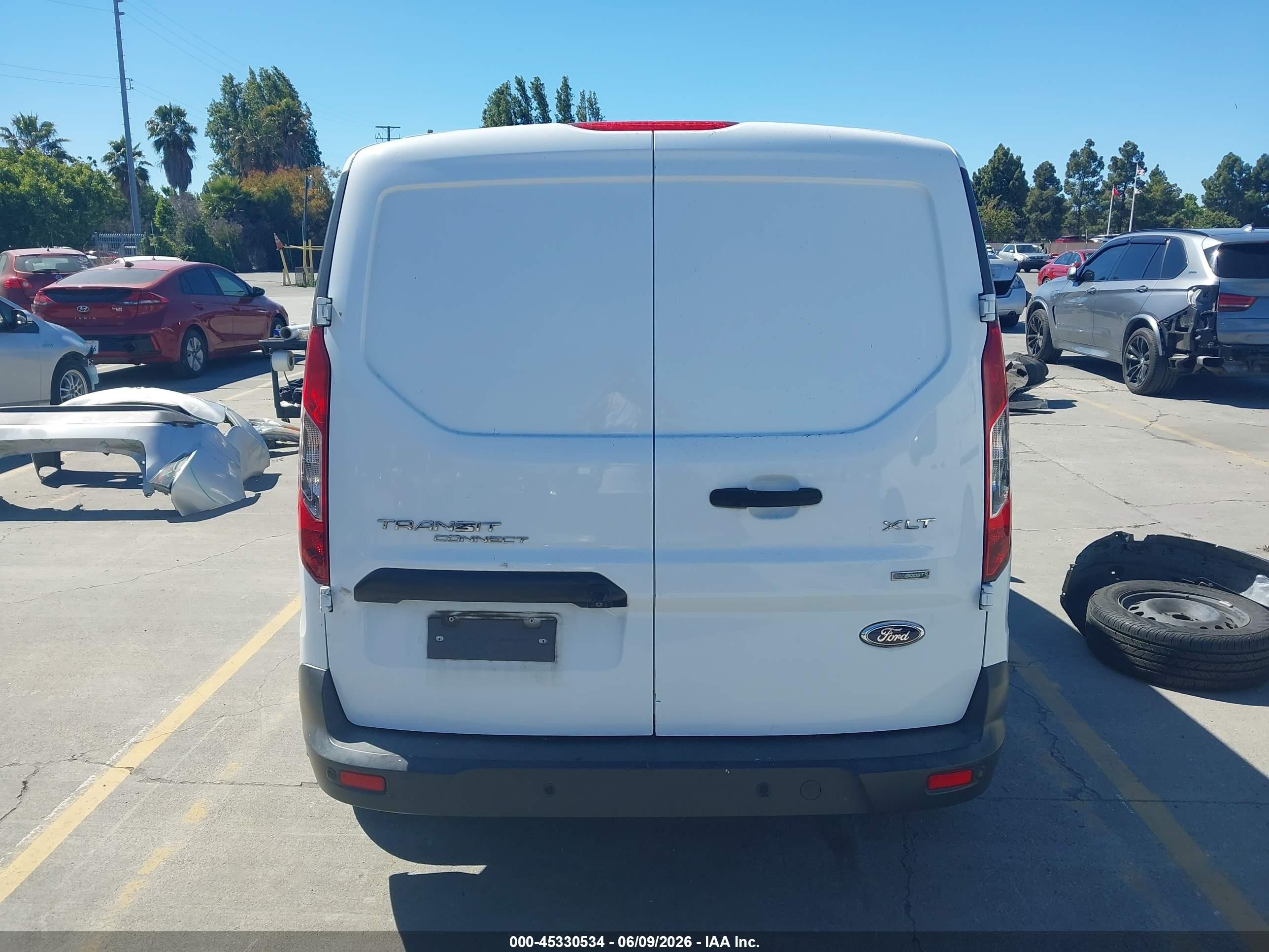 2014 Ford Transit Connect Xlt White vin: NM0LS7FX8E1164244
