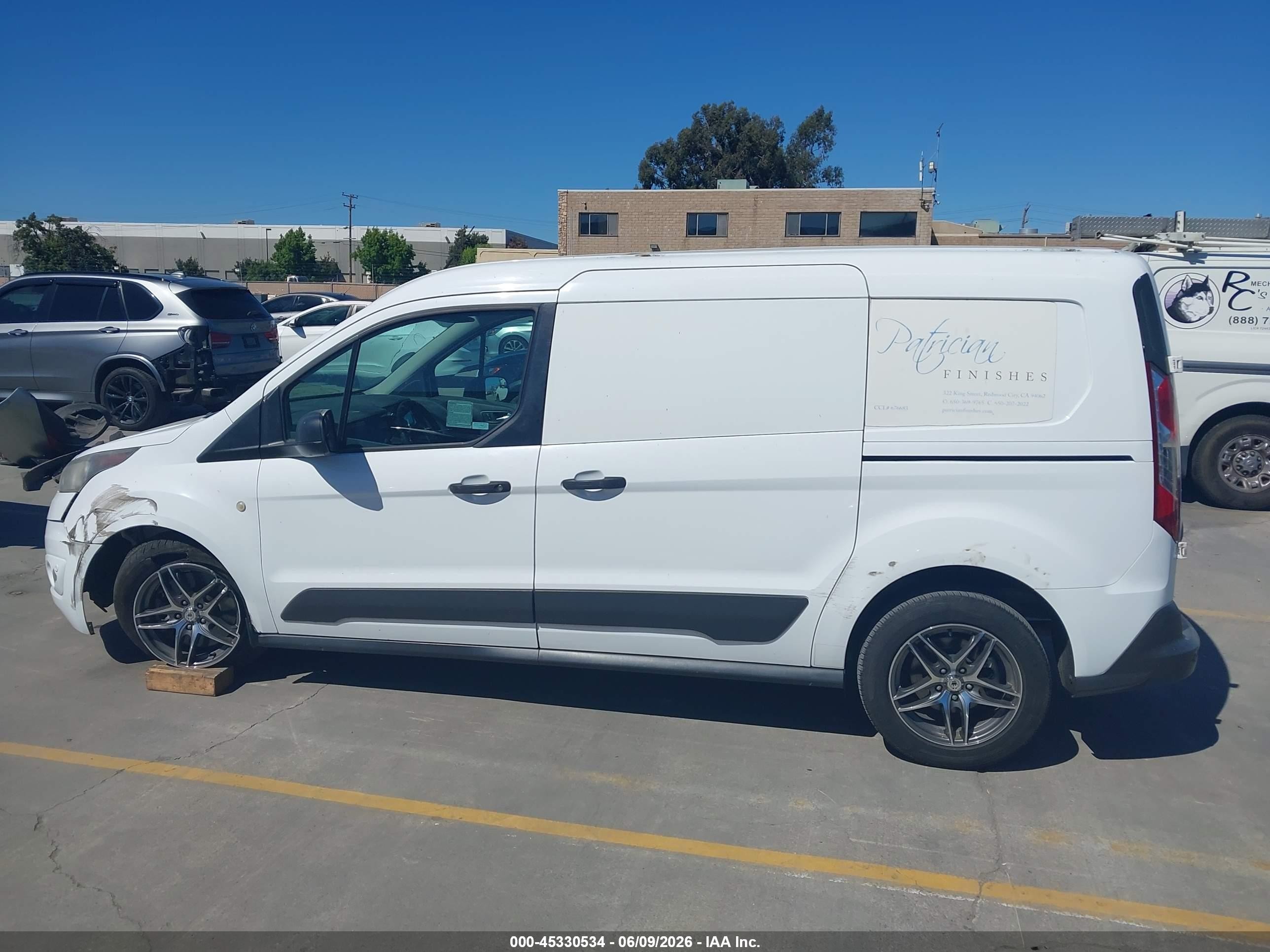2014 Ford Transit Connect Xlt White vin: NM0LS7FX8E1164244