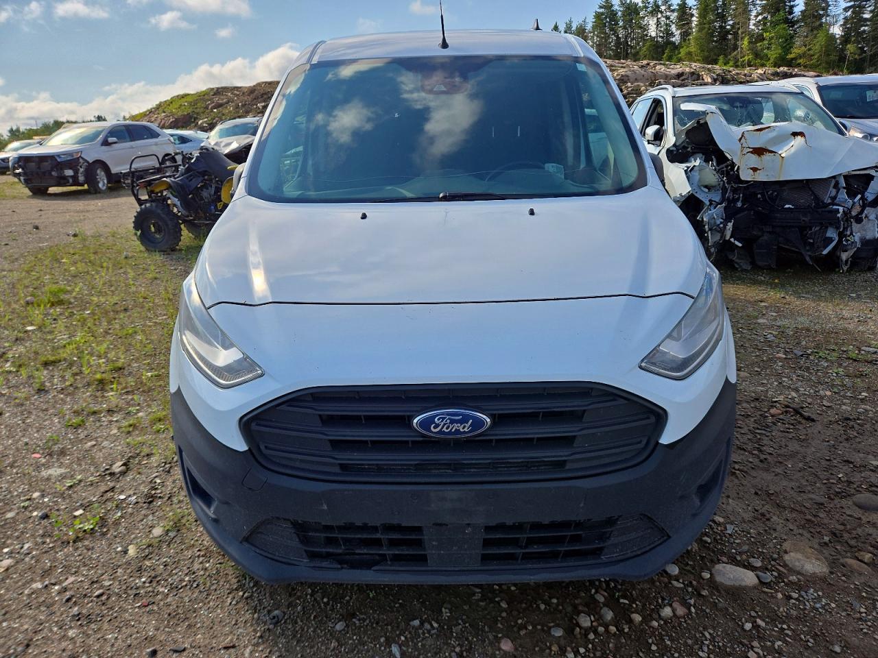 2019 Ford Transit Connect White vin: NM0LS7S23K1430775