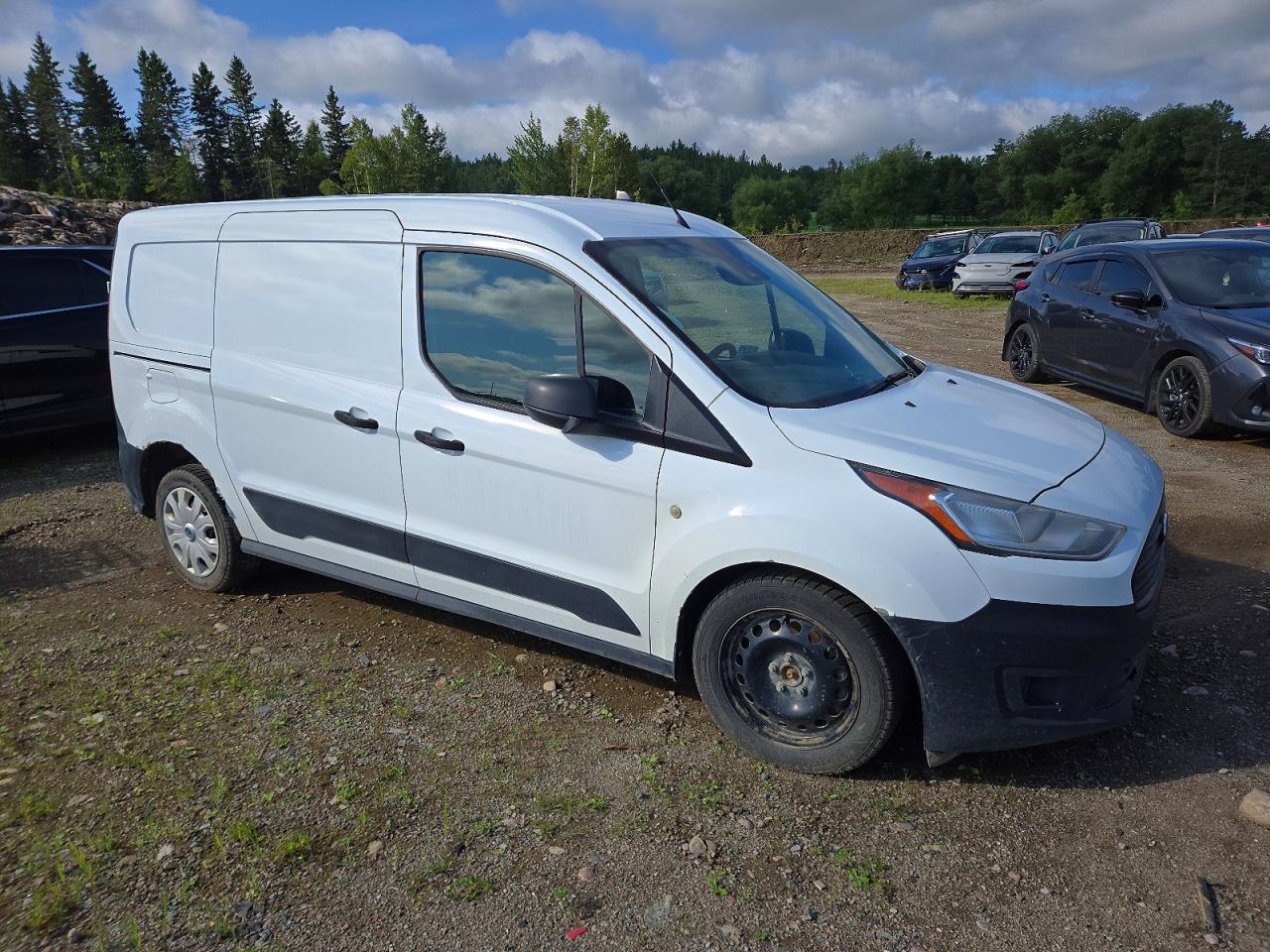 2019 Ford Transit Connect White vin: NM0LS7S23K1430775