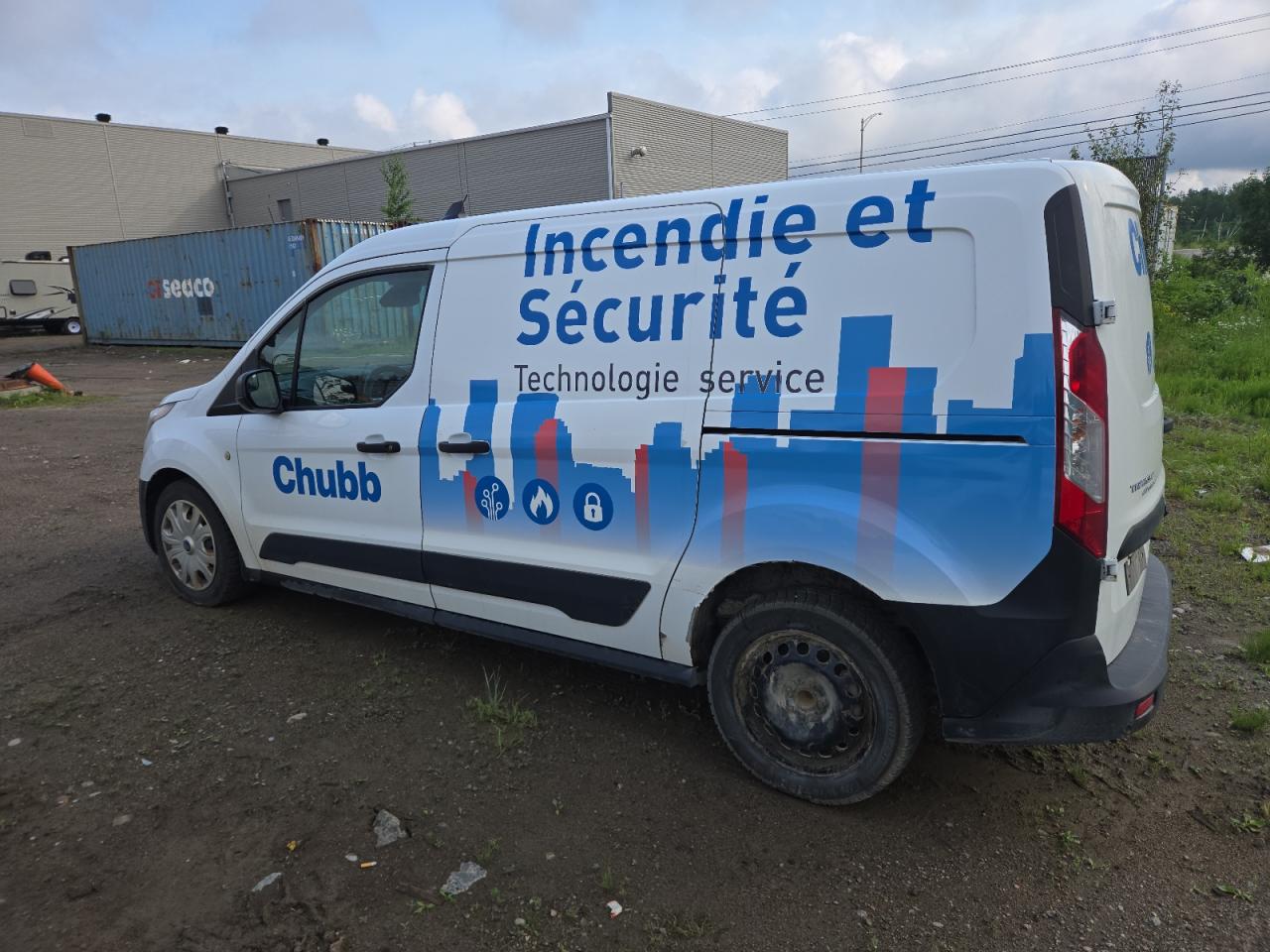 2019 Ford Transit Connect White vin: NM0LS7S23K1430775 Damage: Left Qtr Panel, Chipped, 10 Or More