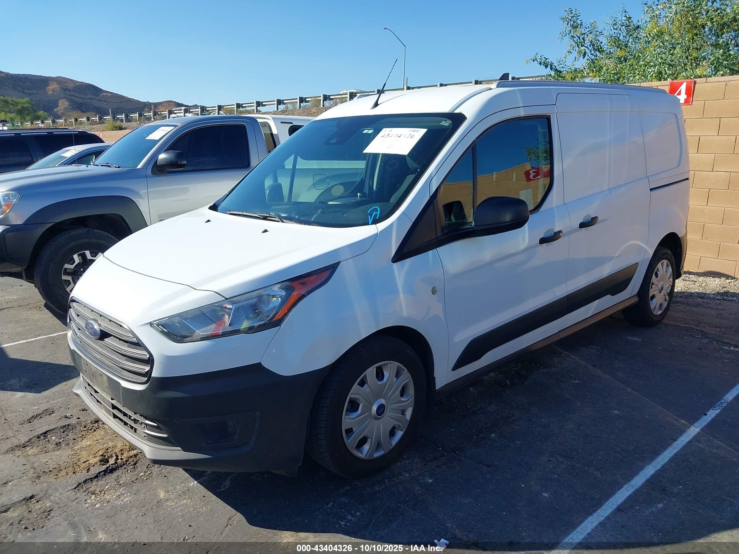 2022 Ford Transit Connect Xl White vin: NM0LS7S26N1507482