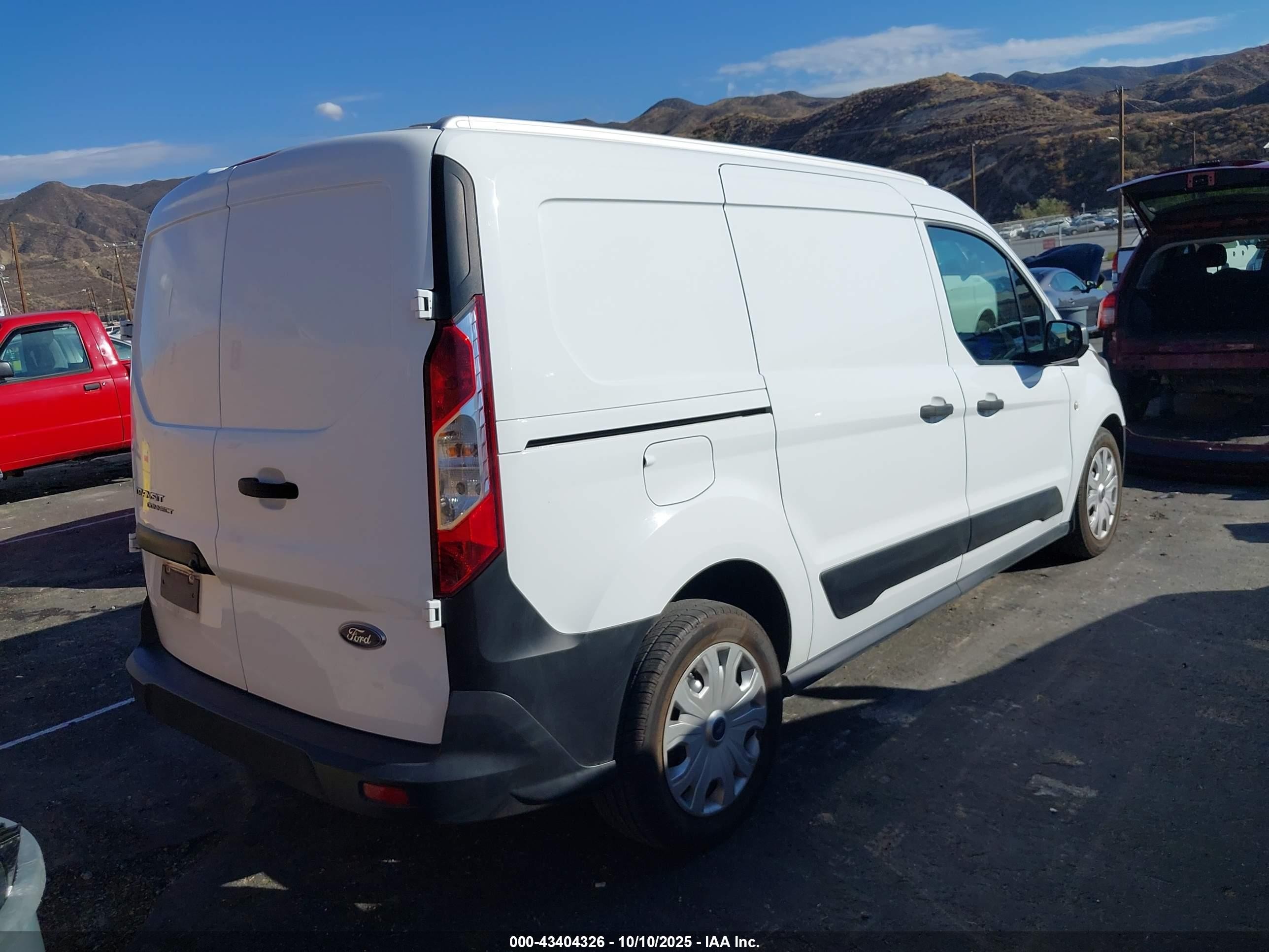 2022 Ford Transit Connect Xl White vin: NM0LS7S26N1507482