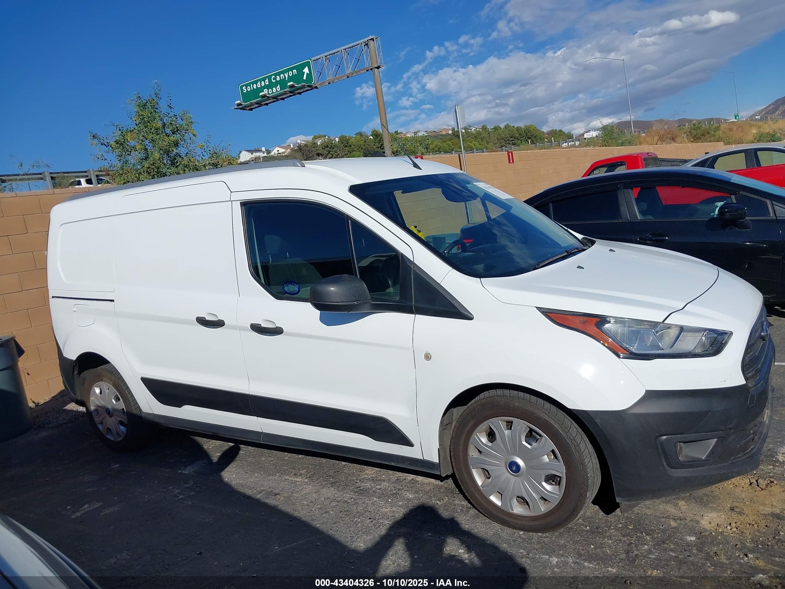 2022 Ford Transit Connect Xl White vin: NM0LS7S26N1507482
