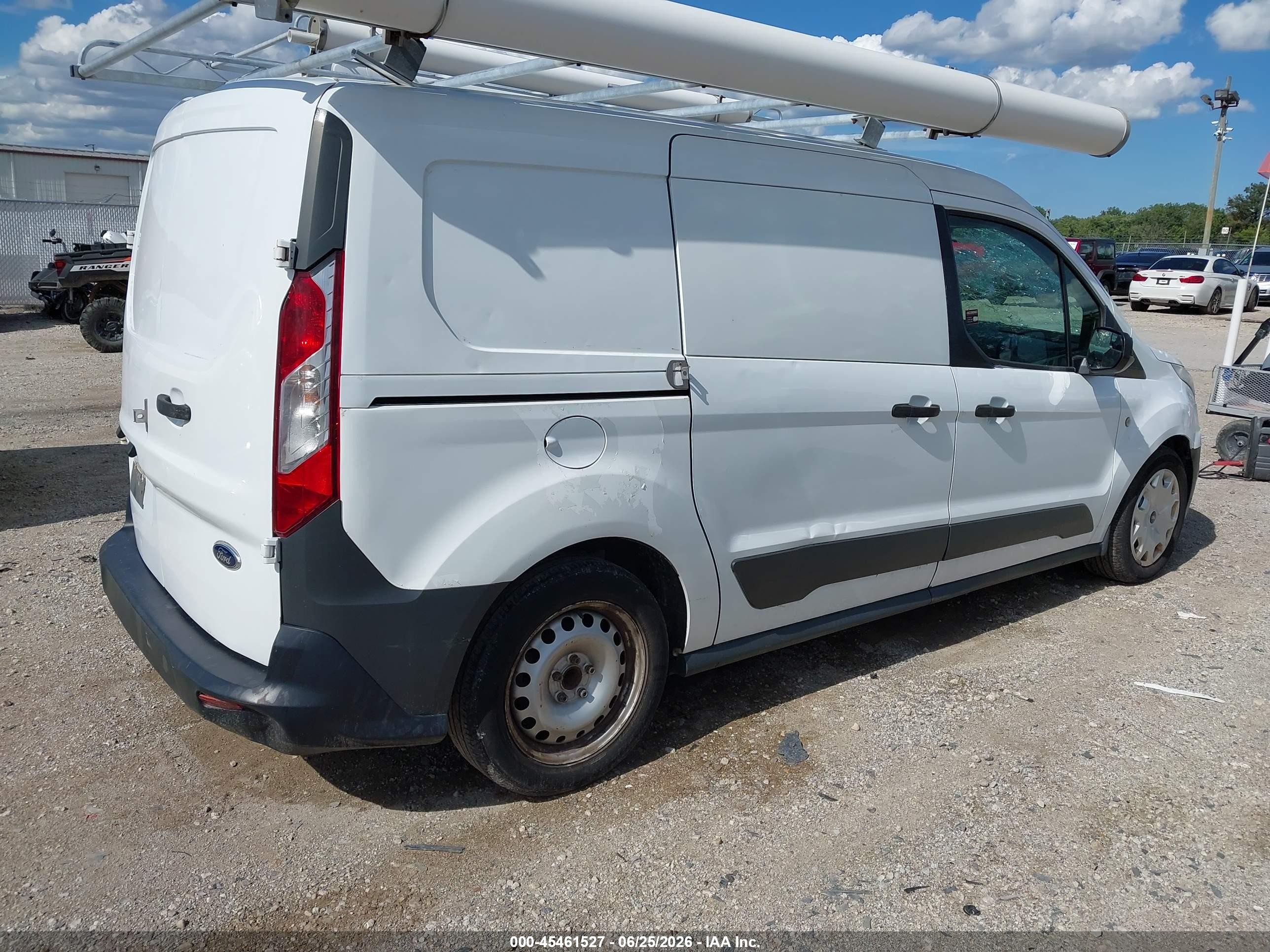 2014 Ford Transit Connect Xl White vin: NM0LS7E79E1171673