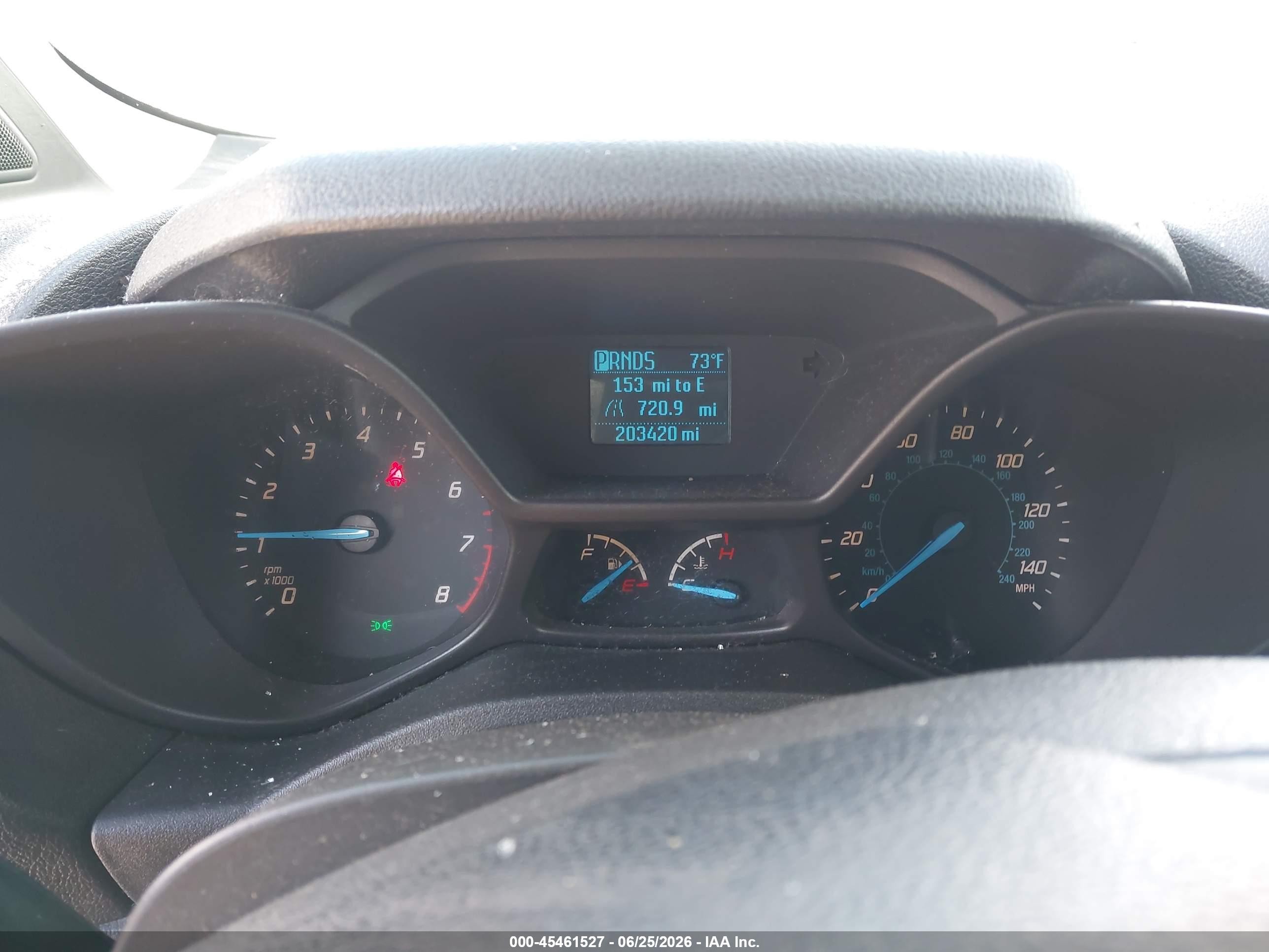 2014 Ford Transit Connect Xl White vin: NM0LS7E79E1171673
