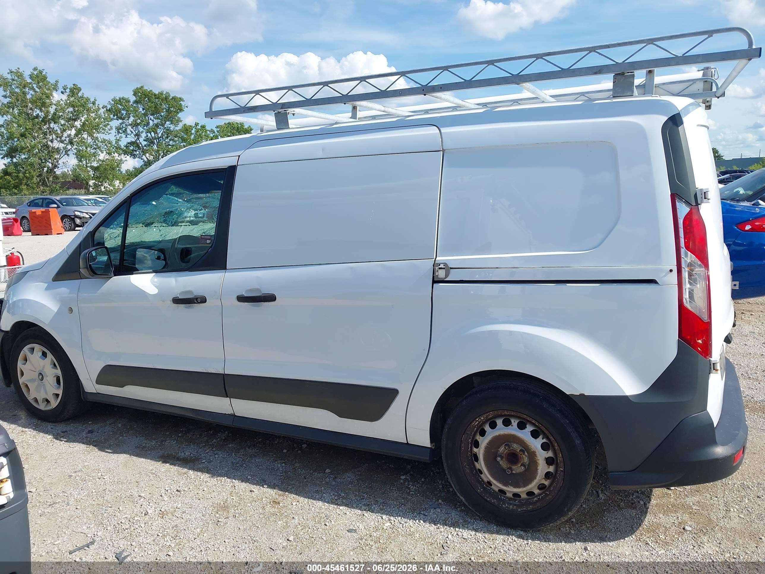 2014 Ford Transit Connect Xl White vin: NM0LS7E79E1171673