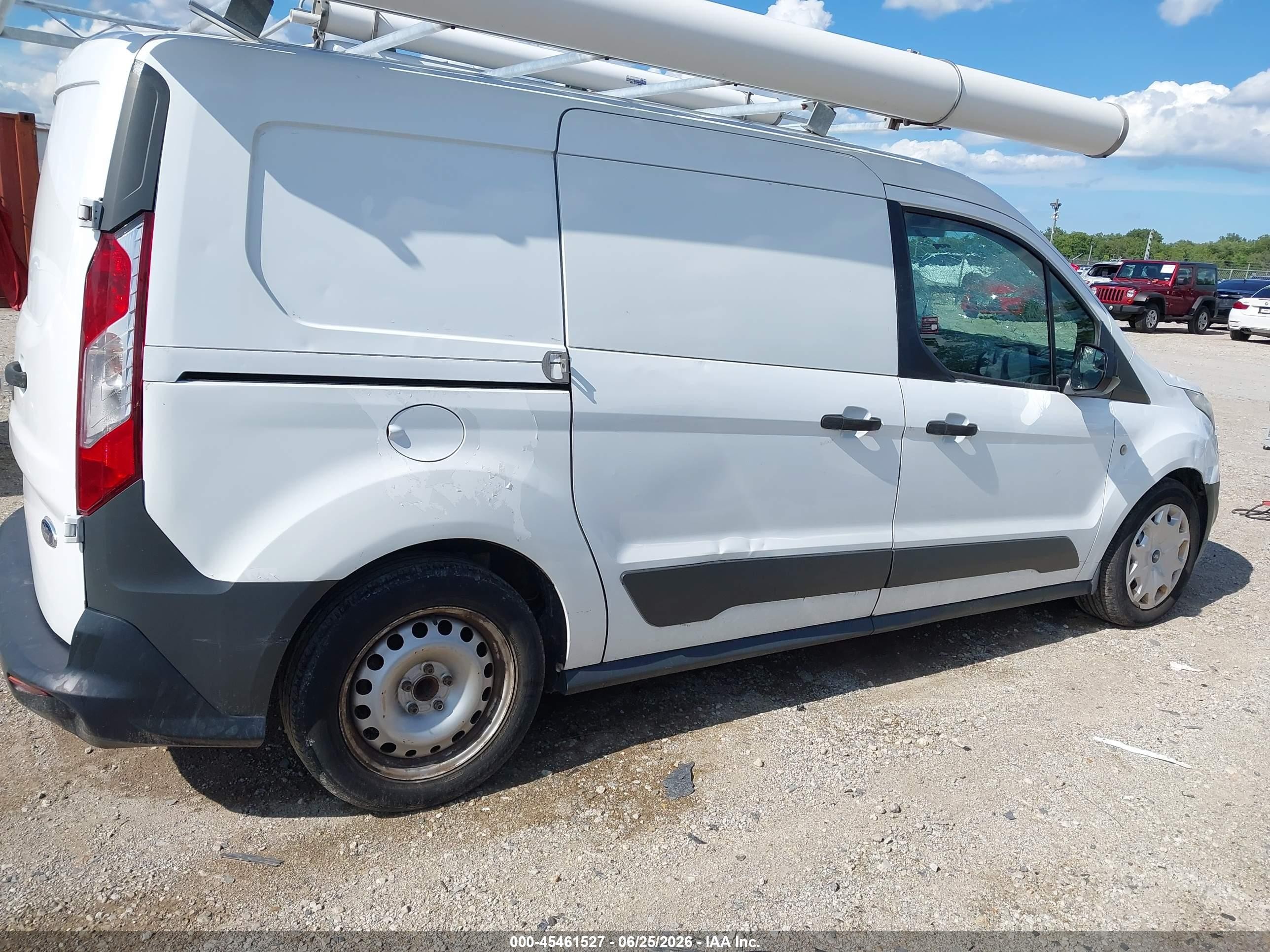 2014 Ford Transit Connect Xl White vin: NM0LS7E79E1171673