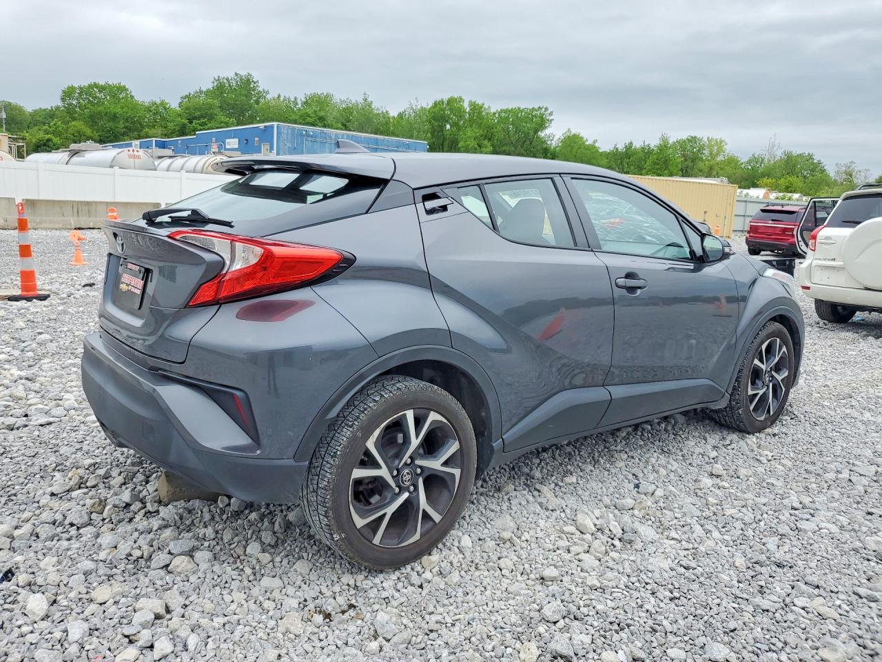 2018 Toyota C-hr Xle Gray vin: NMTKHMBX0JR053619
